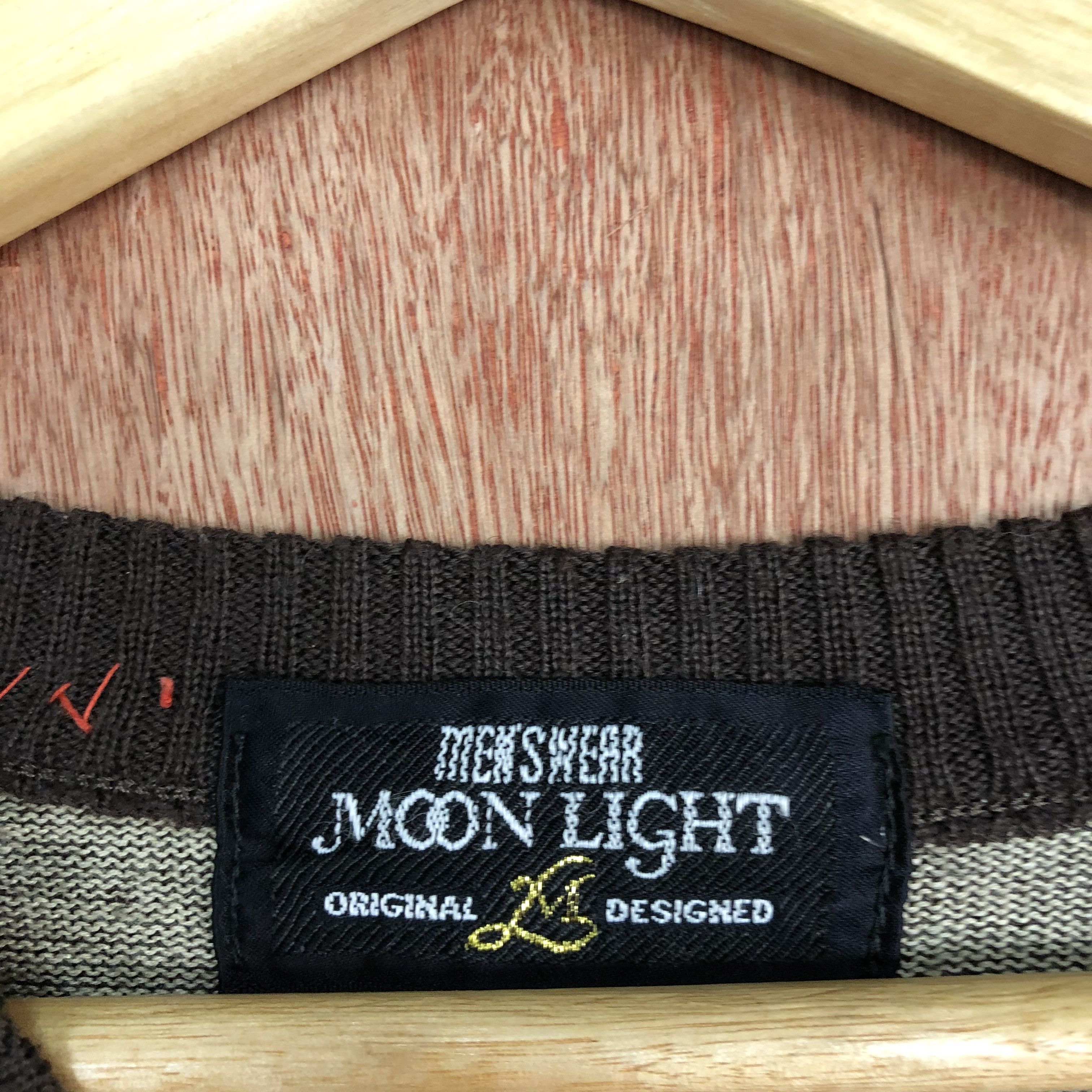 Homespun Knitwear Moon LIght Brown art Knitwear #6061 Size US S / EU 44-46 / 1 - 9 Thumbnail