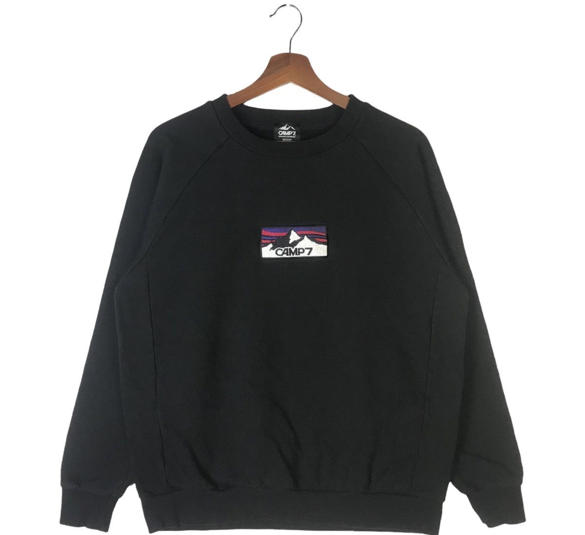 RARE❗️Camp 7 Outdoor Apparel Box Logo Crewneck Sweatshirt
