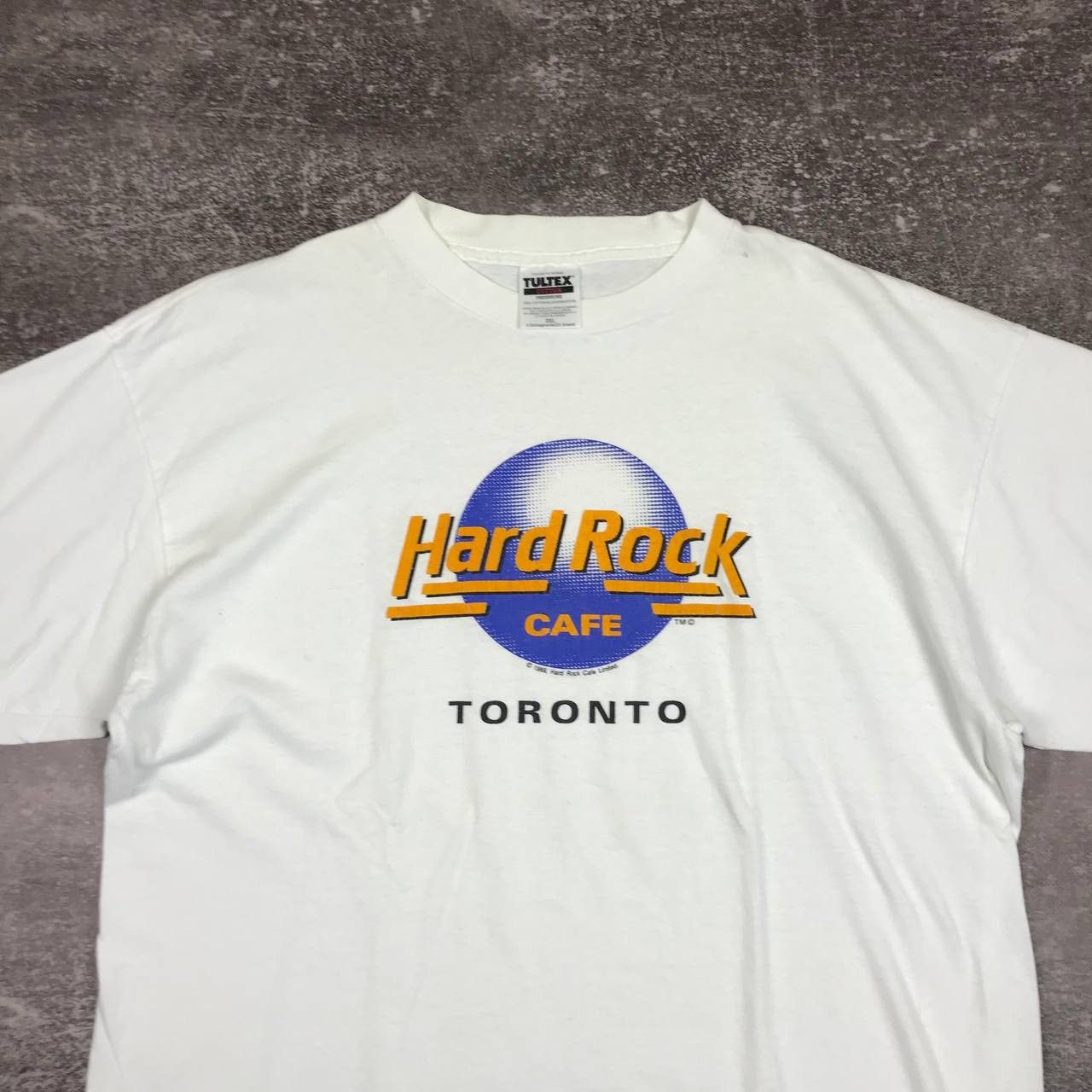Hard Rock Cafe Vintage Tultex Hard Rock Cafe 1989 Toronto Size US XXL / EU 58 / 5 - 2 Thumbnail