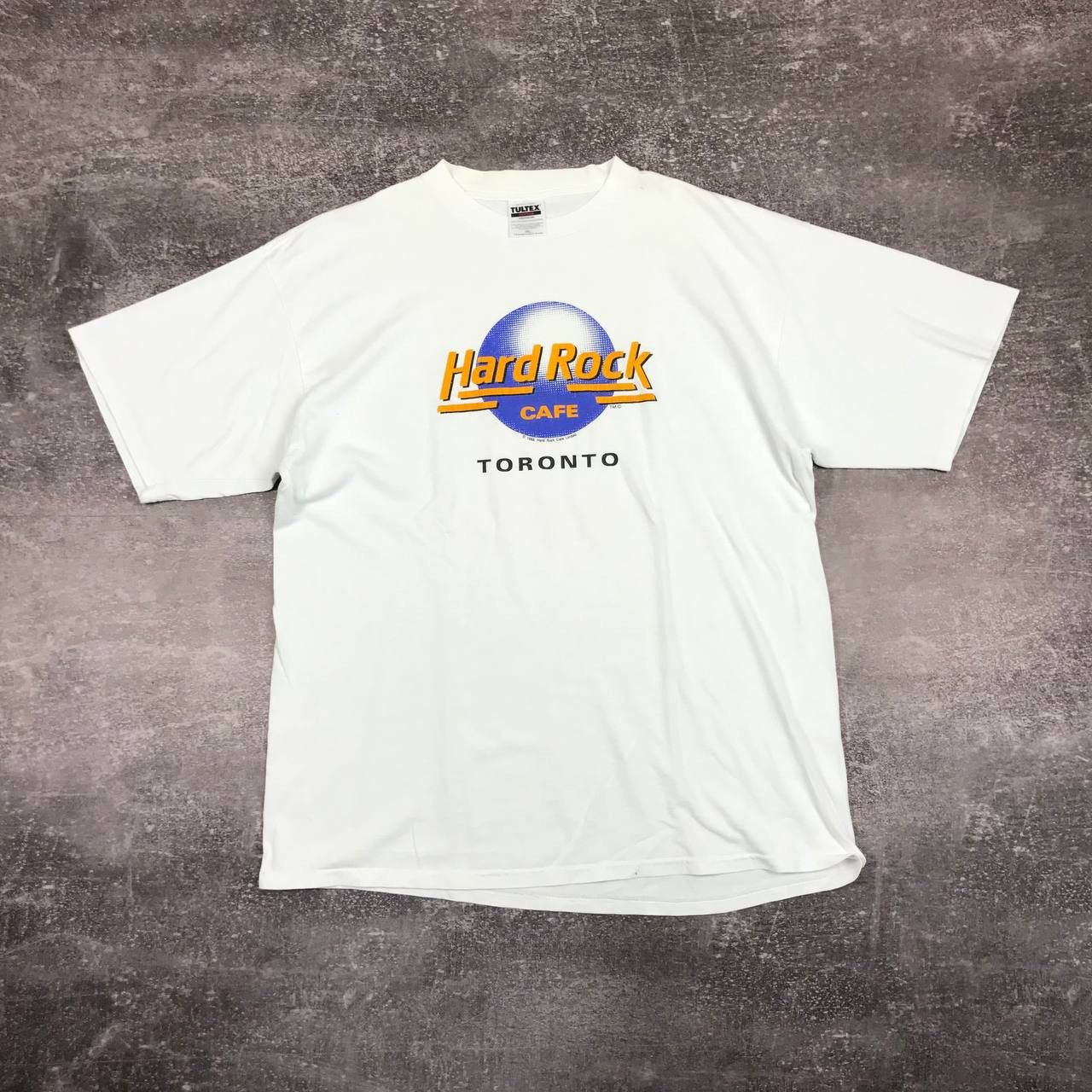 Hard Rock Cafe Vintage Tultex Hard Rock Cafe 1989 Toronto Size US XXL / EU 58 / 5 - 1 Thumbnail