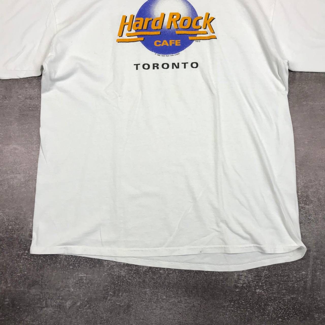 Hard Rock Cafe Vintage Tultex Hard Rock Cafe 1989 Toronto Size US XXL / EU 58 / 5 - 3 Thumbnail