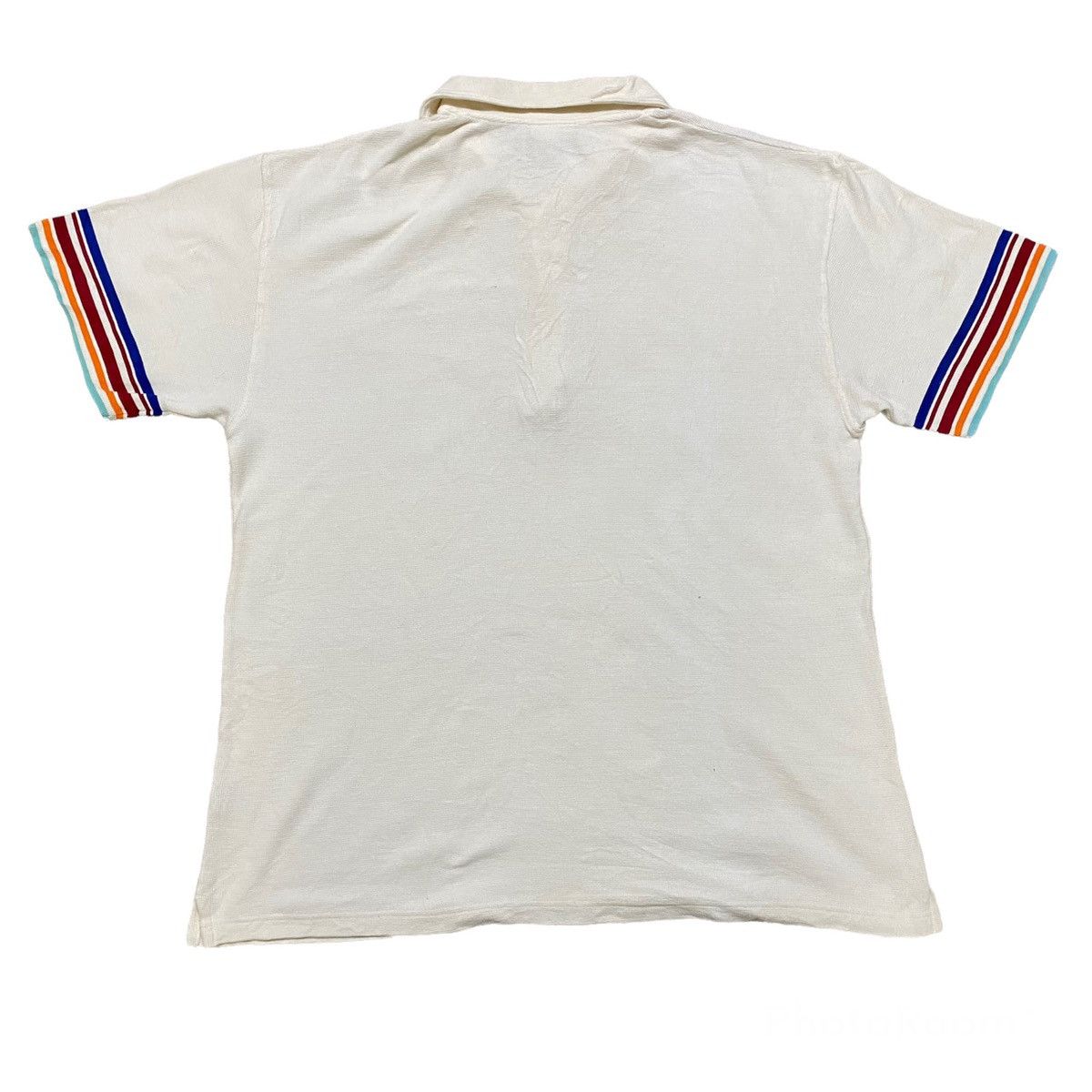 Hysteric Glamour Hysteric Glamour Polo Shirt Rainbow Hawai Size US L / EU 52-54 / 3 - 2 Thumbnail
