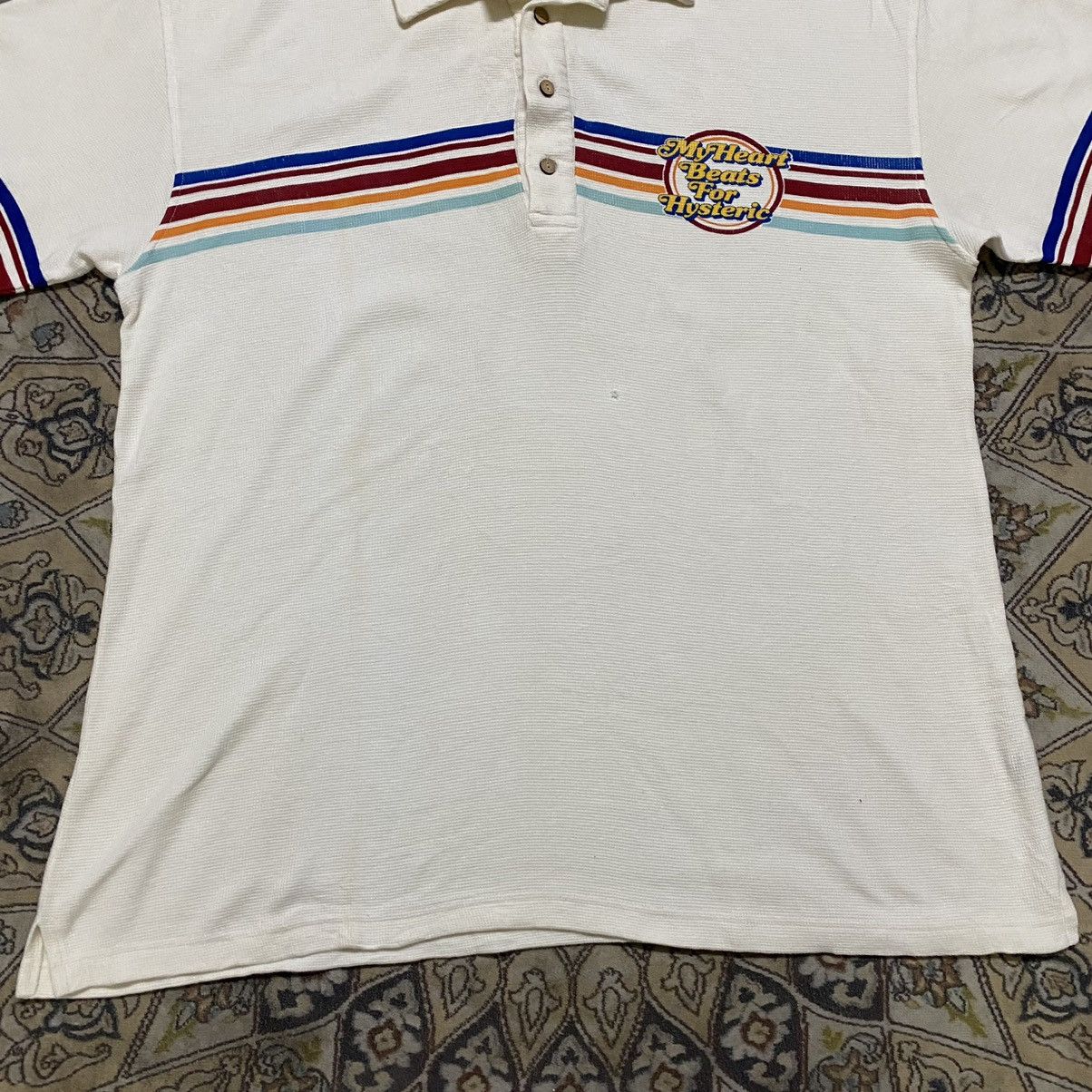 Hysteric Glamour Hysteric Glamour Polo Shirt Rainbow Hawai Size US L / EU 52-54 / 3 - 5 Thumbnail