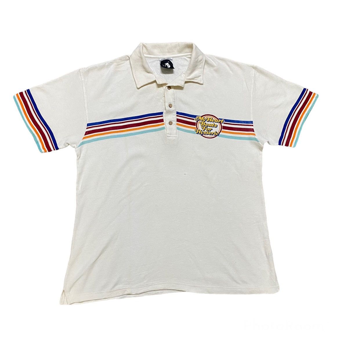 Hysteric Glamour Polo Shirt Rainbow Hawai