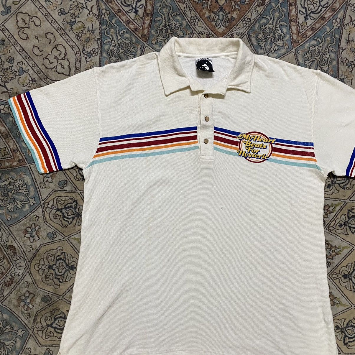 Hysteric Glamour Hysteric Glamour Polo Shirt Rainbow Hawai Size US L / EU 52-54 / 3 - 3 Thumbnail