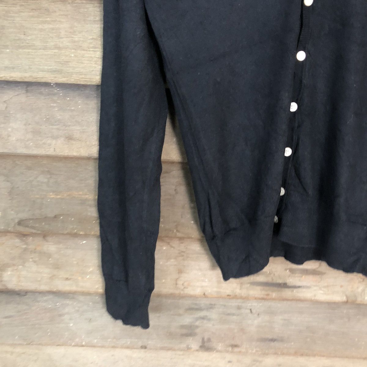 Japanese Brand Rodeo Crows skull Japan Black Cardigan #H077 Size S / US 4 / IT 40 - 10 Thumbnail
