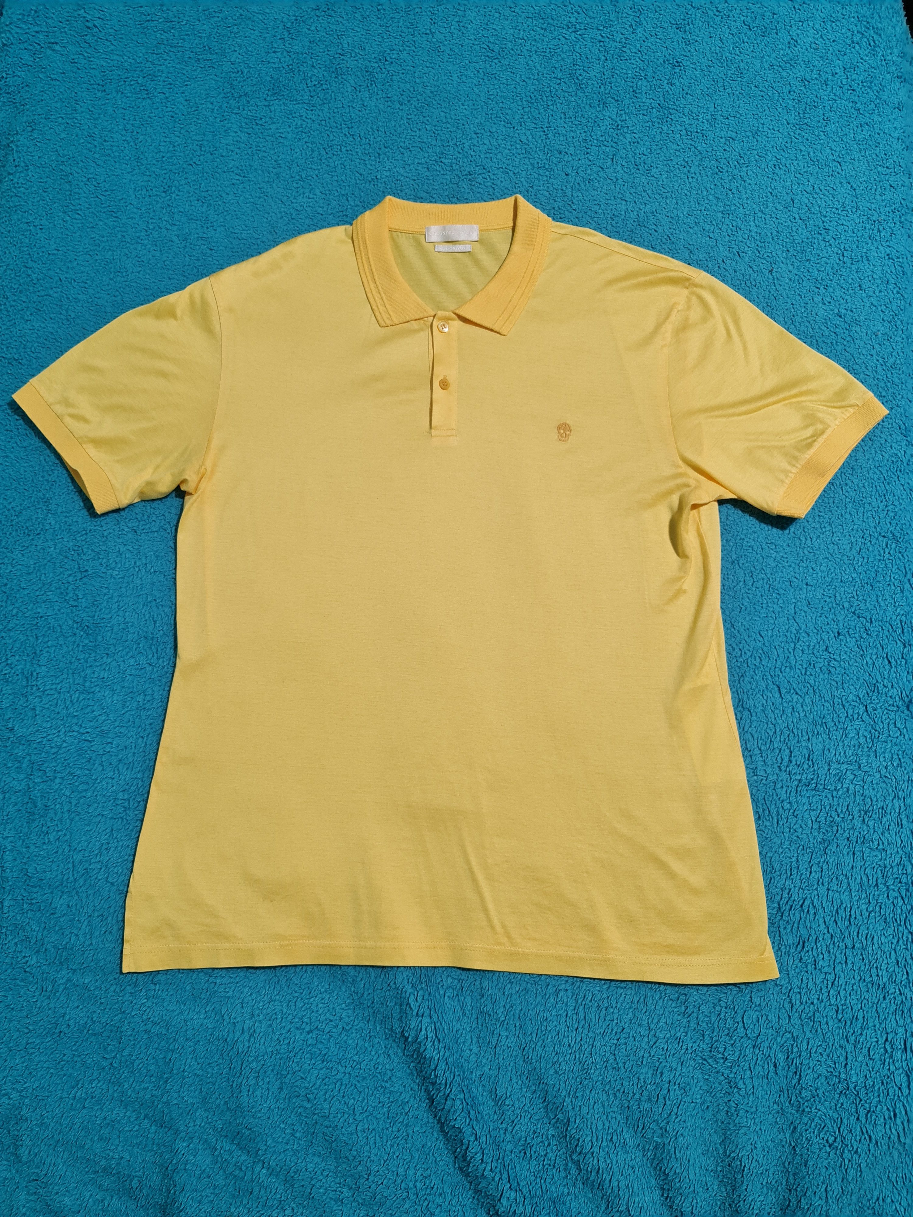 Alexander McQueen Alexander McQueen Silk Skull Polo Shirt Size US L / EU 52-54 / 3 - 1 Thumbnail
