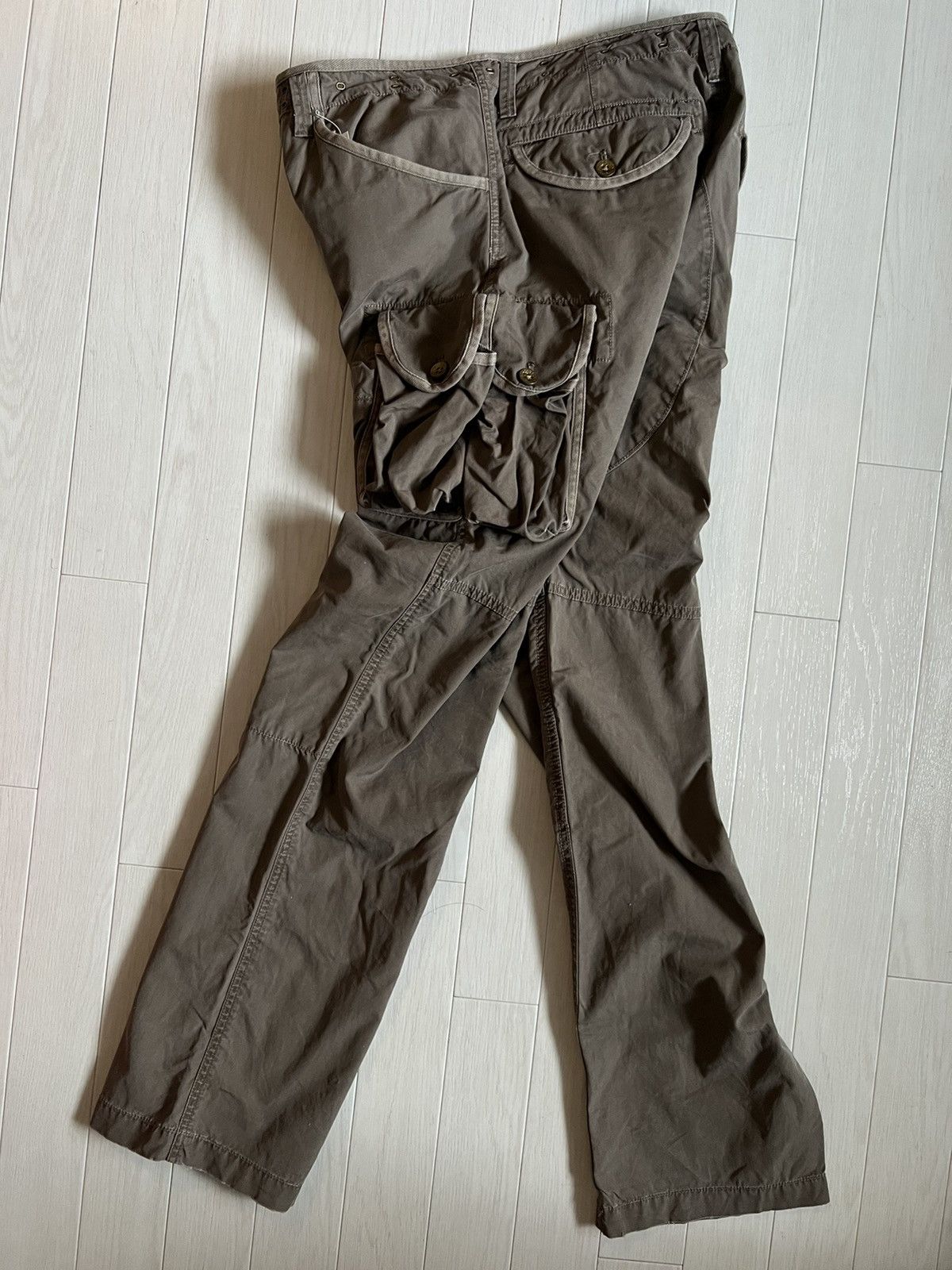 Polo Jeans Company Multi Pocket Cargo Pants Cropped Pants