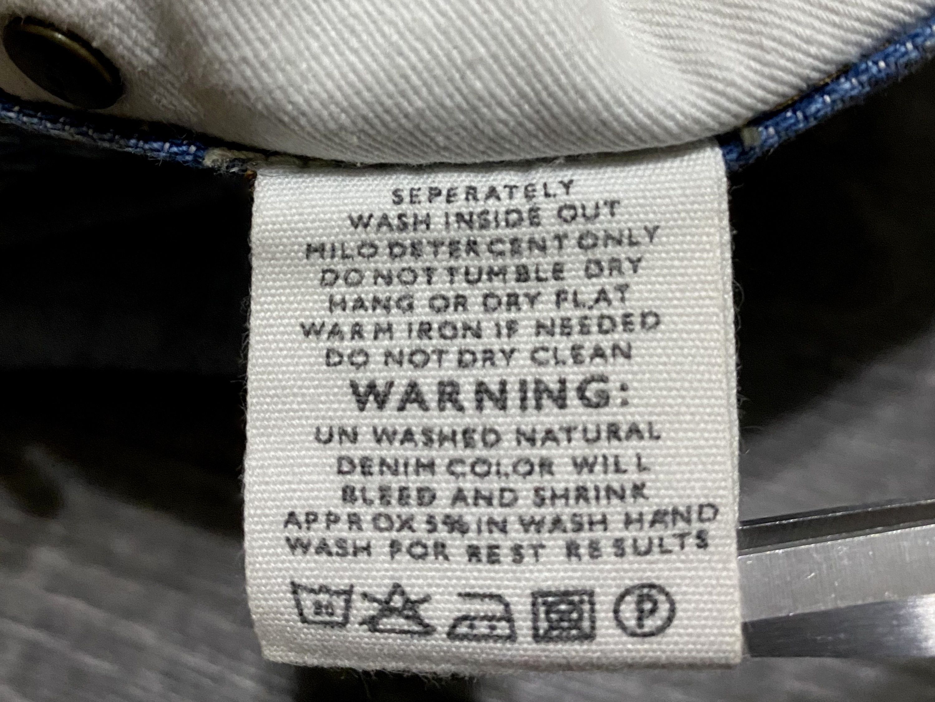NN07 No Nationality Washed Torn Selvedge Distressed Jeans Denim Size US 31 - 20 Thumbnail