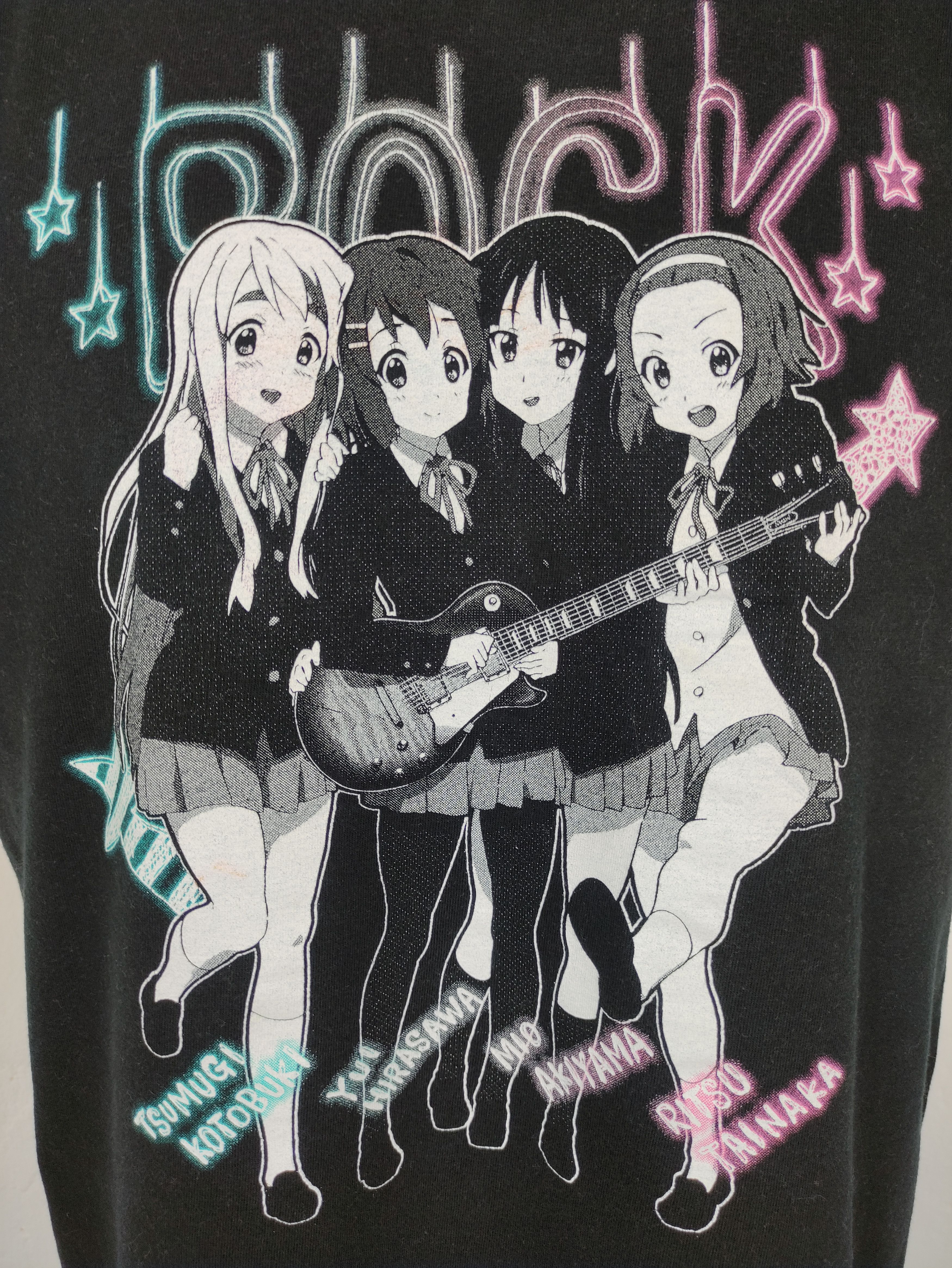 Anime × Cartoon Network × Japanese Brand K-On! Anime Kotobuki Hirasawa Akiyama Tainaka Manga Shirt Size US L / EU 52-54 / 3 - 2 Thumbnail