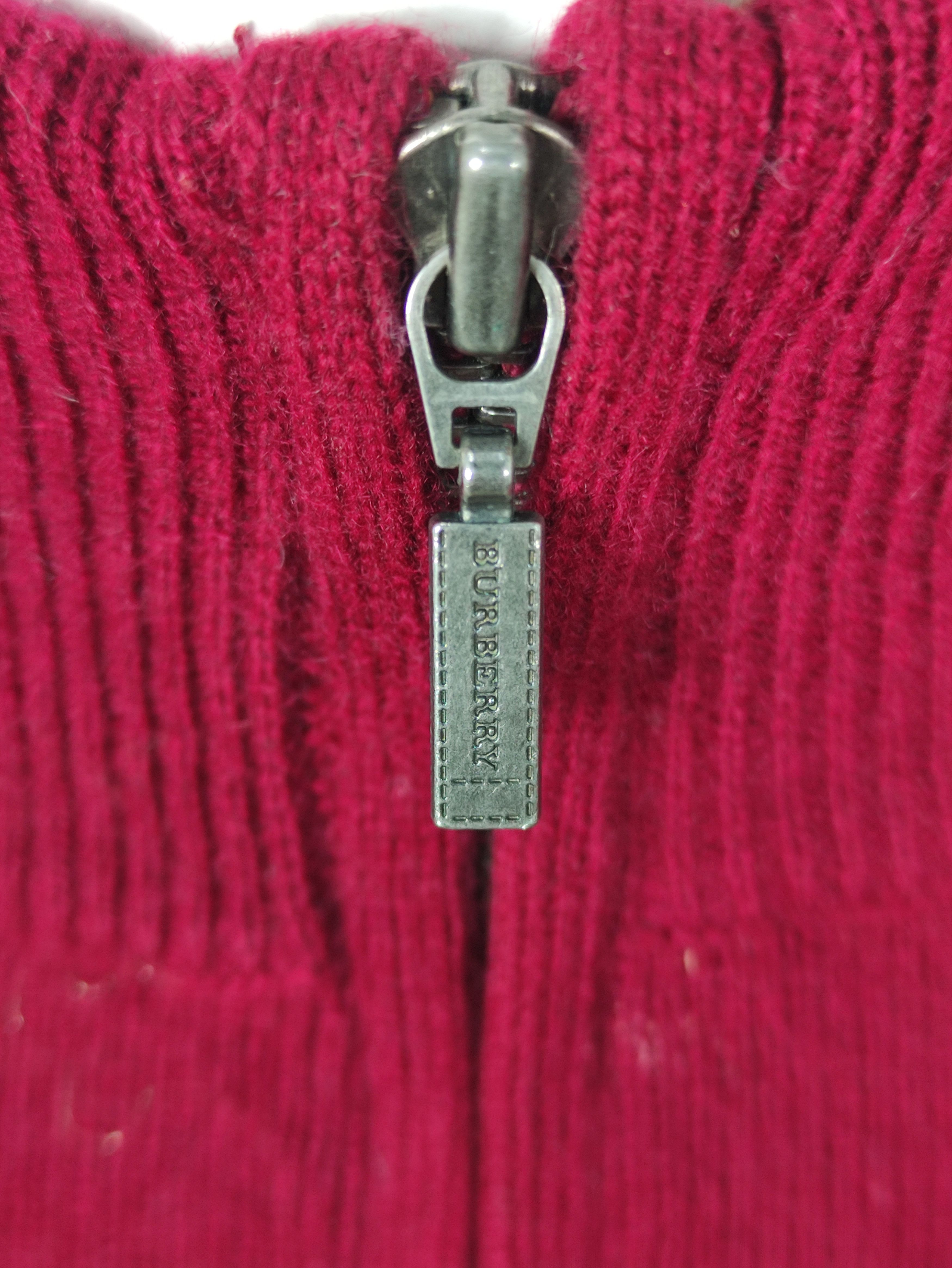 Burberry × Designer Burberry London Quarter Zip Sweatshirt Size US L / EU 52-54 / 3 - 3 Thumbnail