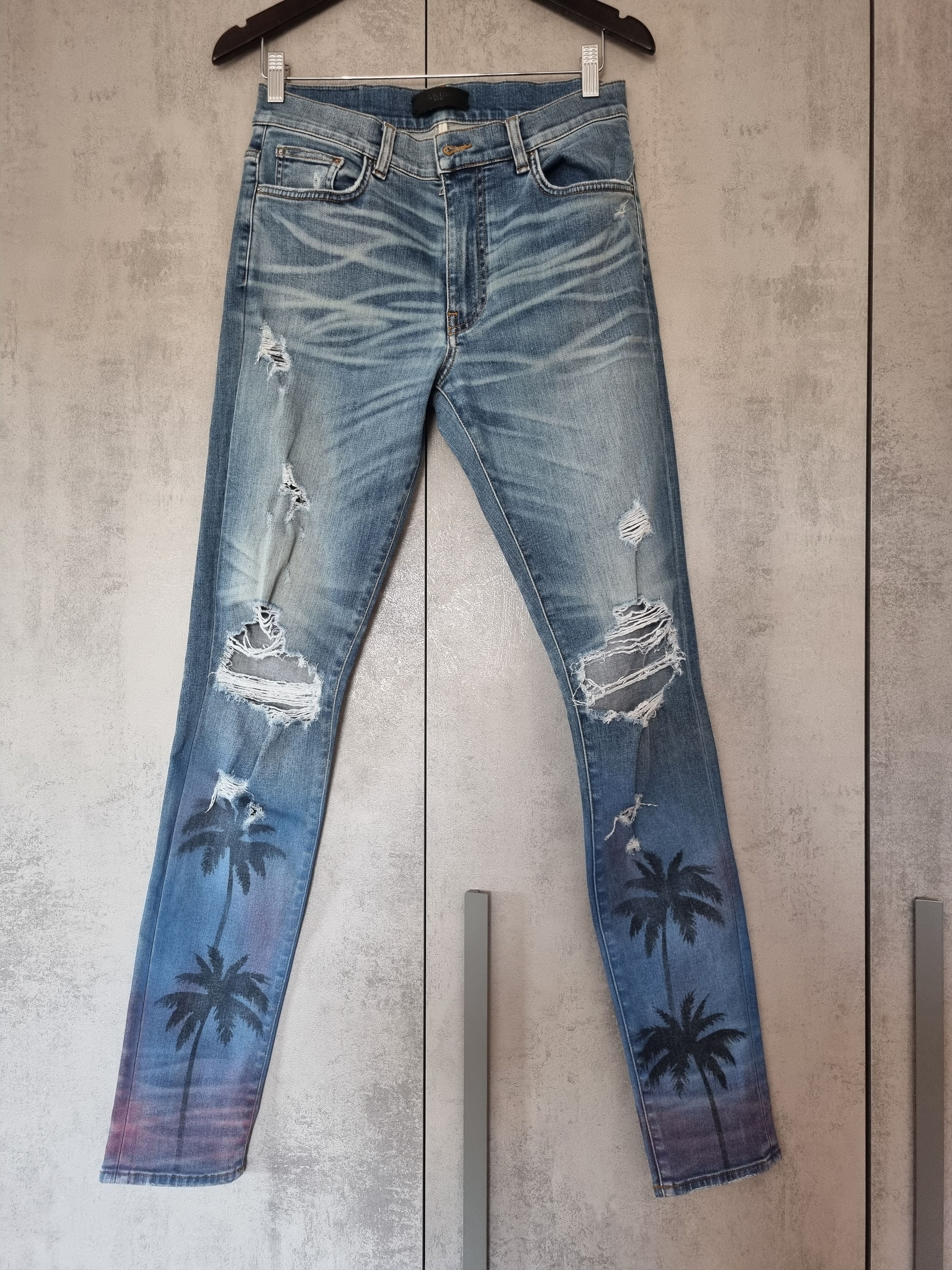 Amiri Amiri Trasher Palm jeans Size US 32 / EU 48 - 1 Thumbnail