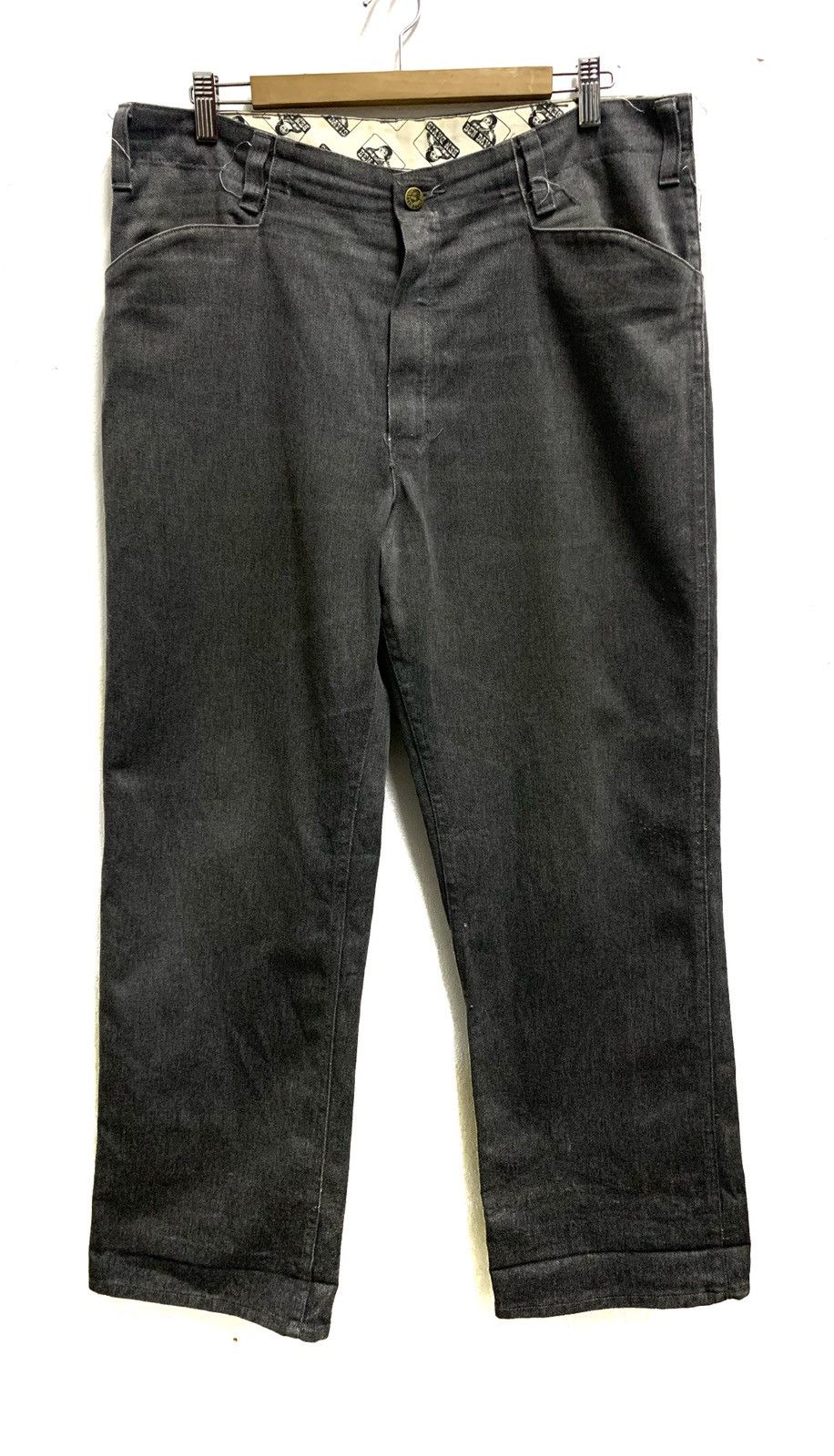 Beams Plus Vintage BEN DAVIS X BEAMS Grey Pants. Size US 34 / EU 50 - 1 Thumbnail