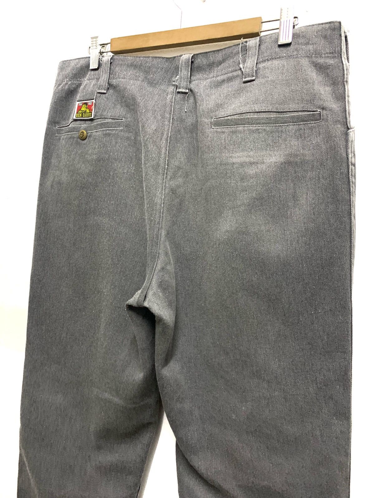 Beams Plus Vintage BEN DAVIS X BEAMS Grey Pants. Size US 34 / EU 50 - 8 Thumbnail