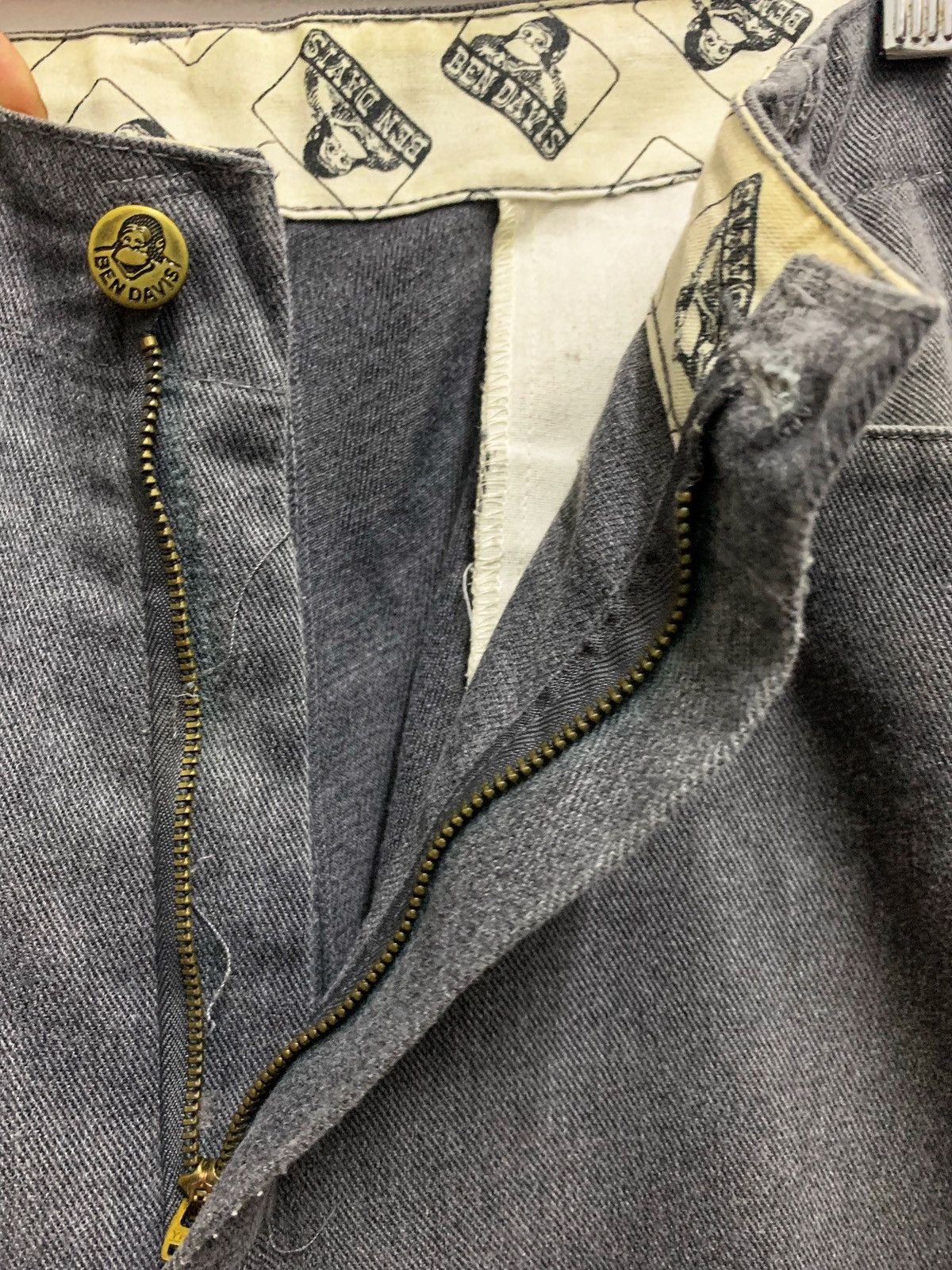 Beams Plus Vintage BEN DAVIS X BEAMS Grey Pants. Size US 34 / EU 50 - 10 Thumbnail