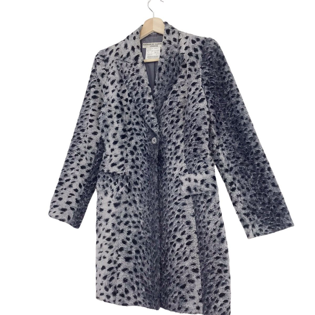 Designer × Katharine Hamnett London Katharine Hamnett London Leopard Coat Jacket Size US S / EU 44-46 / 1 - 2 Thumbnail