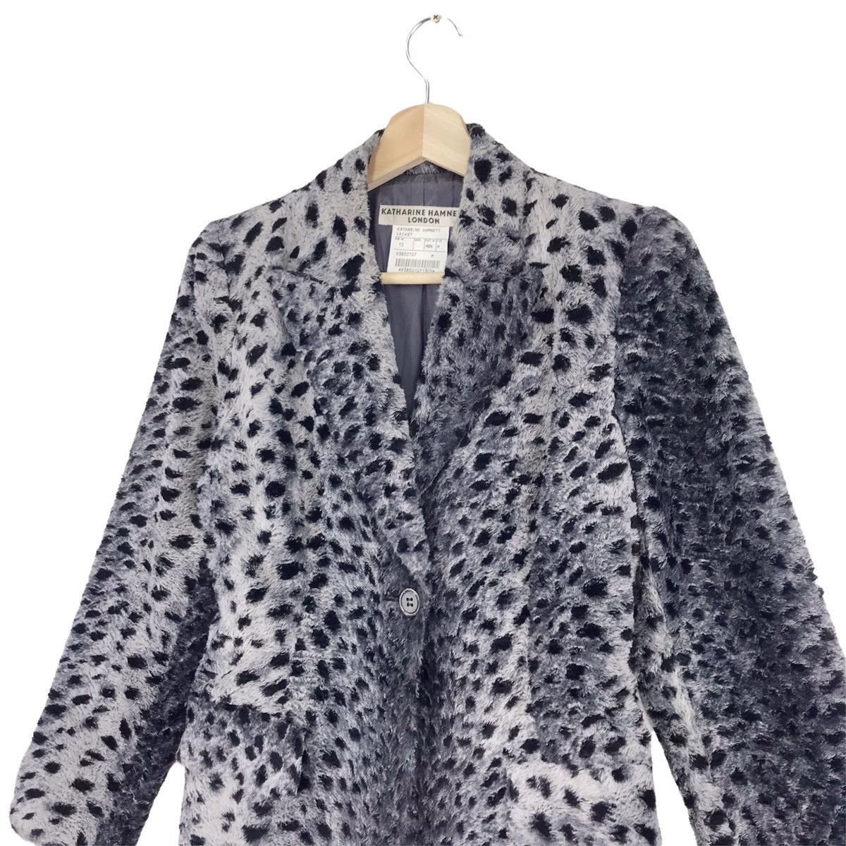 Designer × Katharine Hamnett London Katharine Hamnett London Leopard Coat Jacket Size US S / EU 44-46 / 1 - 4 Thumbnail
