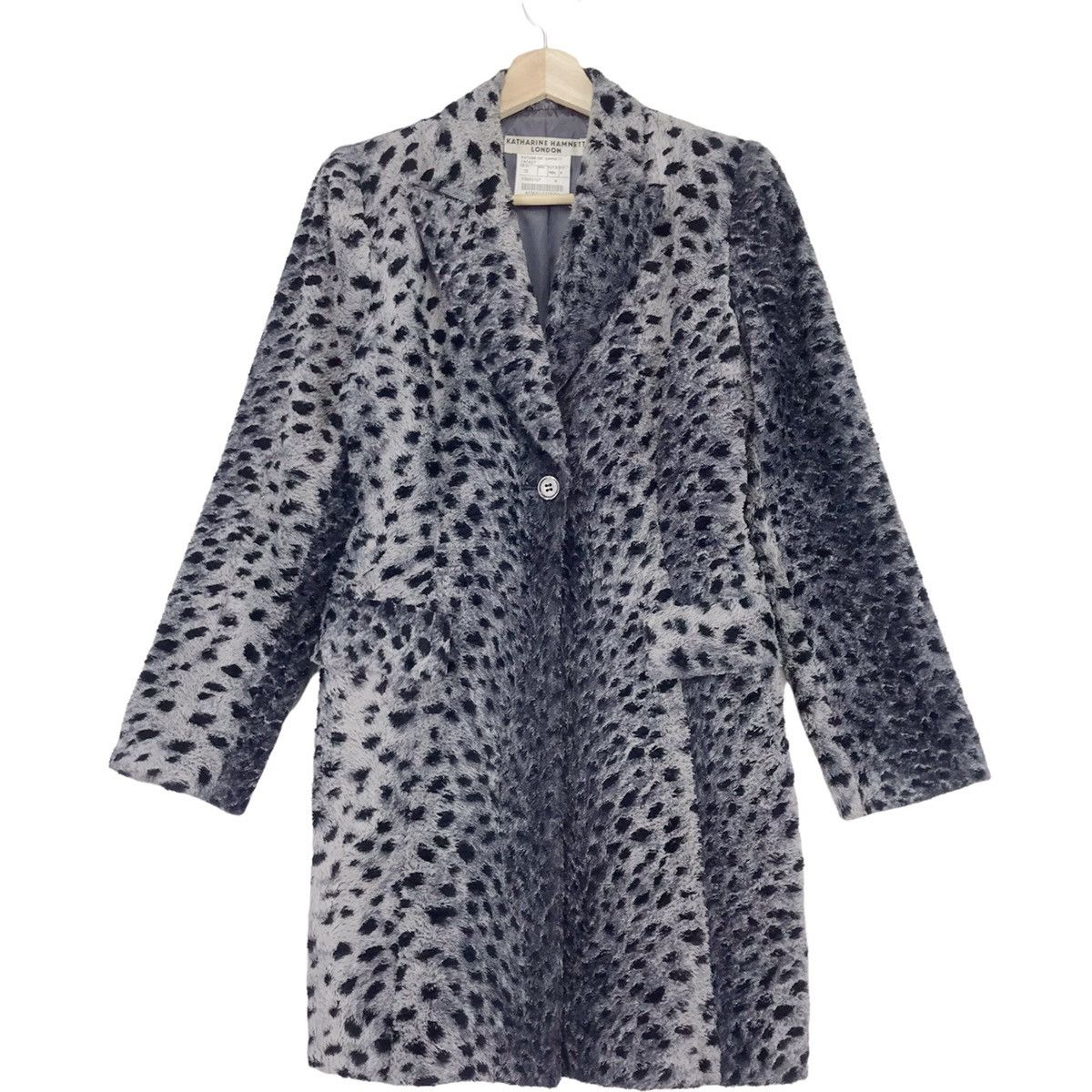 Designer × Katharine Hamnett London Katharine Hamnett London Leopard Coat Jacket Size US S / EU 44-46 / 1 - 1 Thumbnail
