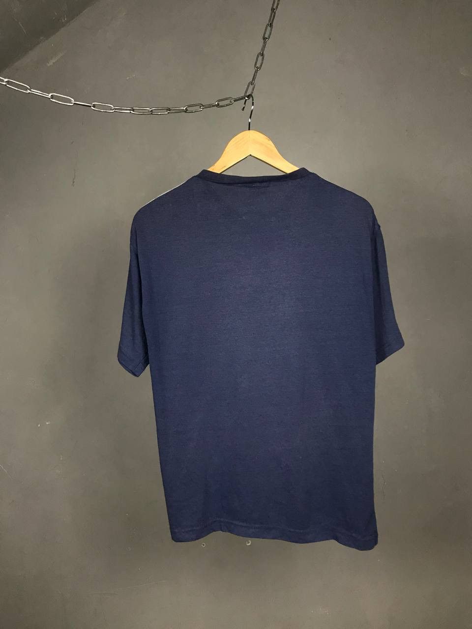 Nike × Vintage Nike swoosh streetwear vintage center logo tee Size US S / EU 44-46 / 1 - 5 Thumbnail