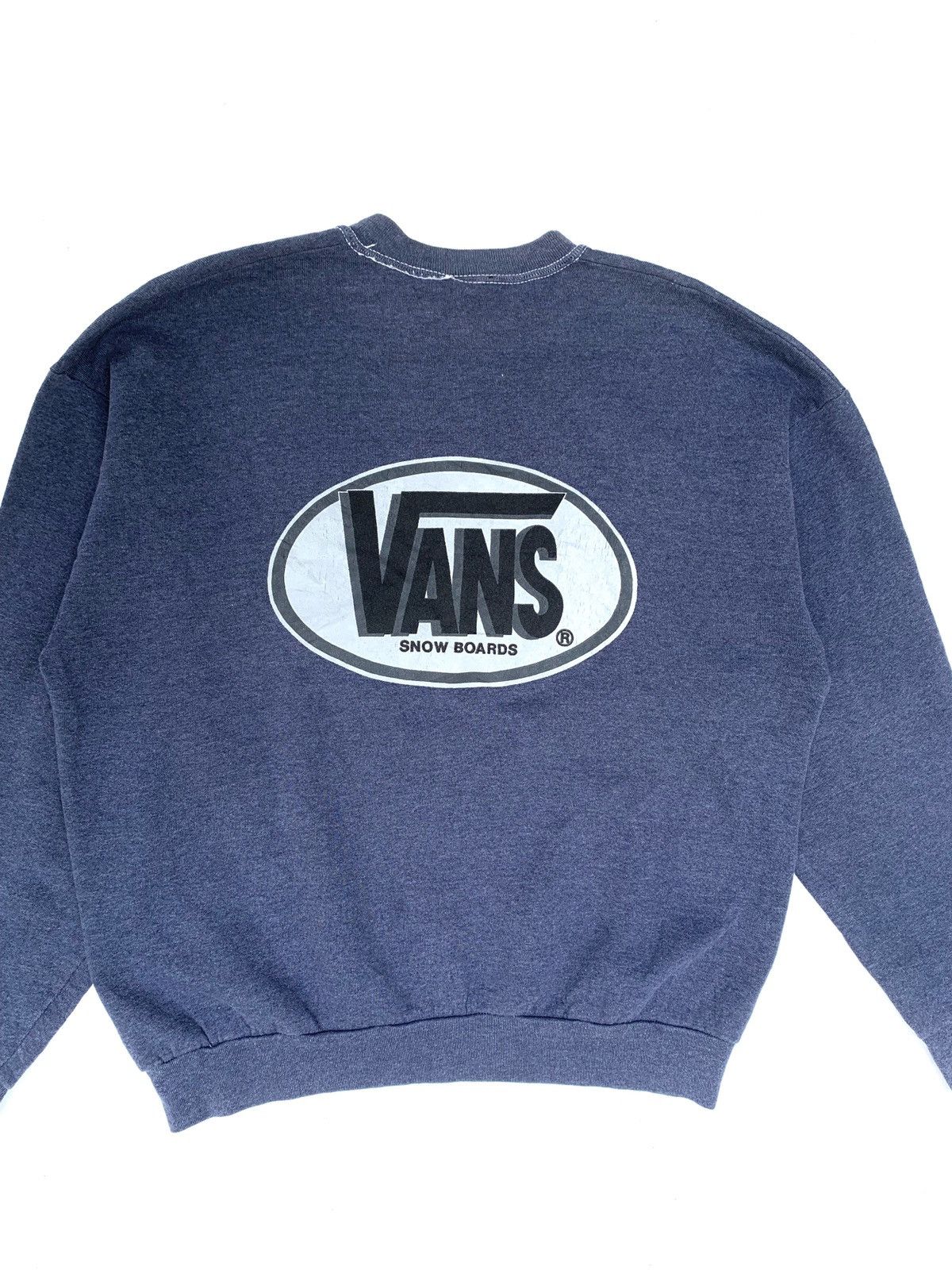 Vans × Vintage 🔥Vintage Vans Snowboard Sweatshirt Size US L / EU 52-54 / 3 - 1 Thumbnail