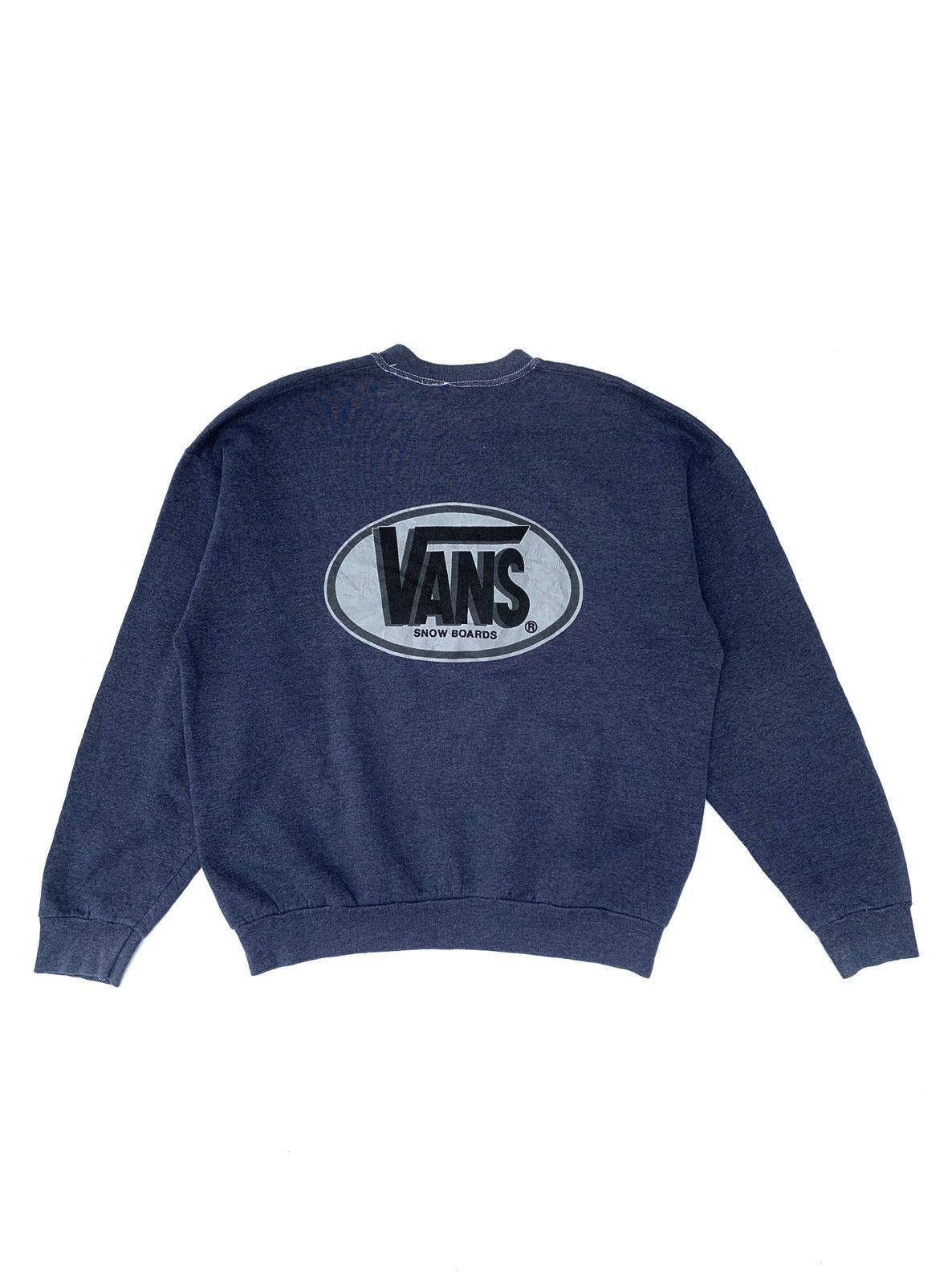 Vans × Vintage 🔥Vintage Vans Snowboard Sweatshirt Size US L / EU 52-54 / 3 - 3 Thumbnail