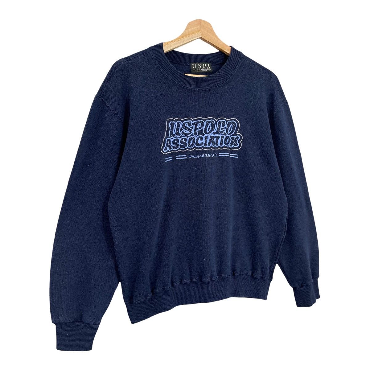 Japanese Brand × U.S. Polo Assn. Vintage Us Polo Association Crewneck Sweatshirt Size M Size US M / EU 48-50 / 2 - 2 Thumbnail