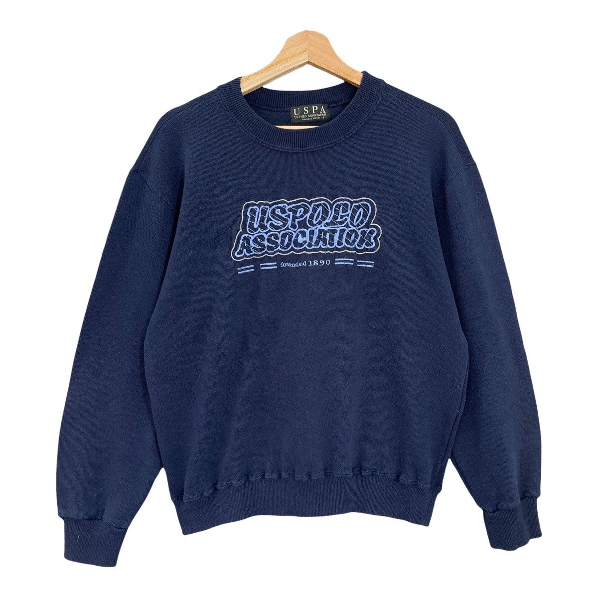Japanese Brand × U.S. Polo Assn. Vintage Us Polo Association Crewneck Sweatshirt Size M Size US M / EU 48-50 / 2 - 1 Thumbnail