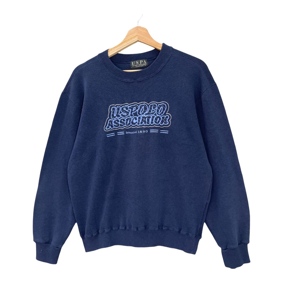 Japanese Brand × U.S. Polo Assn. Vintage Us Polo Association Crewneck Sweatshirt Size M Size US M / EU 48-50 / 2 - 3 Thumbnail