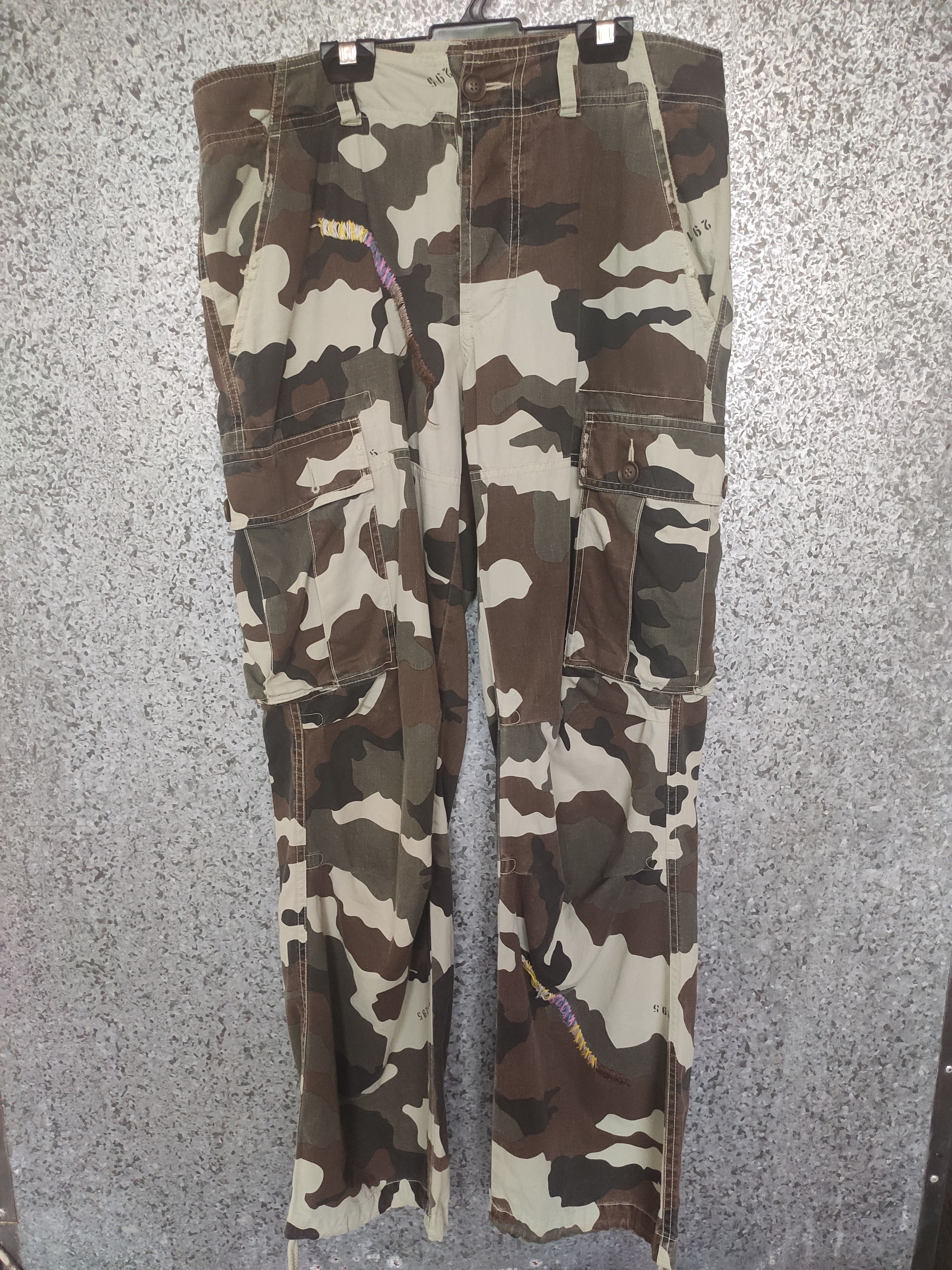 Japanese Brand 291295 cargo pants military design Size US 33 - 1 Thumbnail