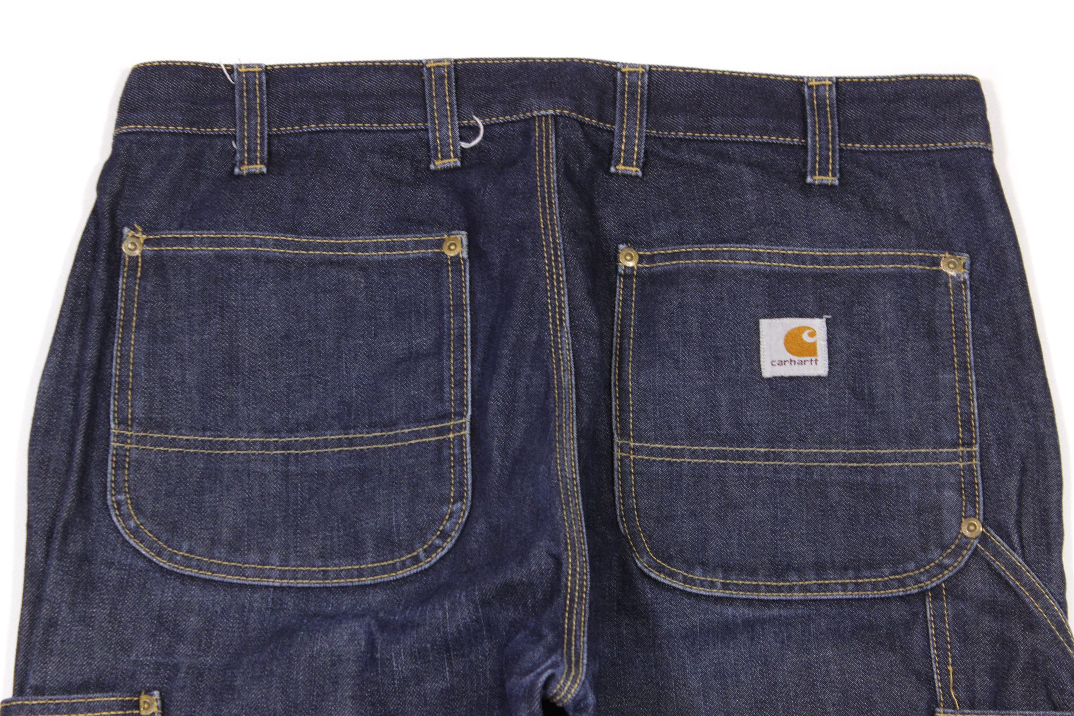 Carhartt Double Knee Jeans Vintage Size US 34 / EU 50 - 4 Thumbnail