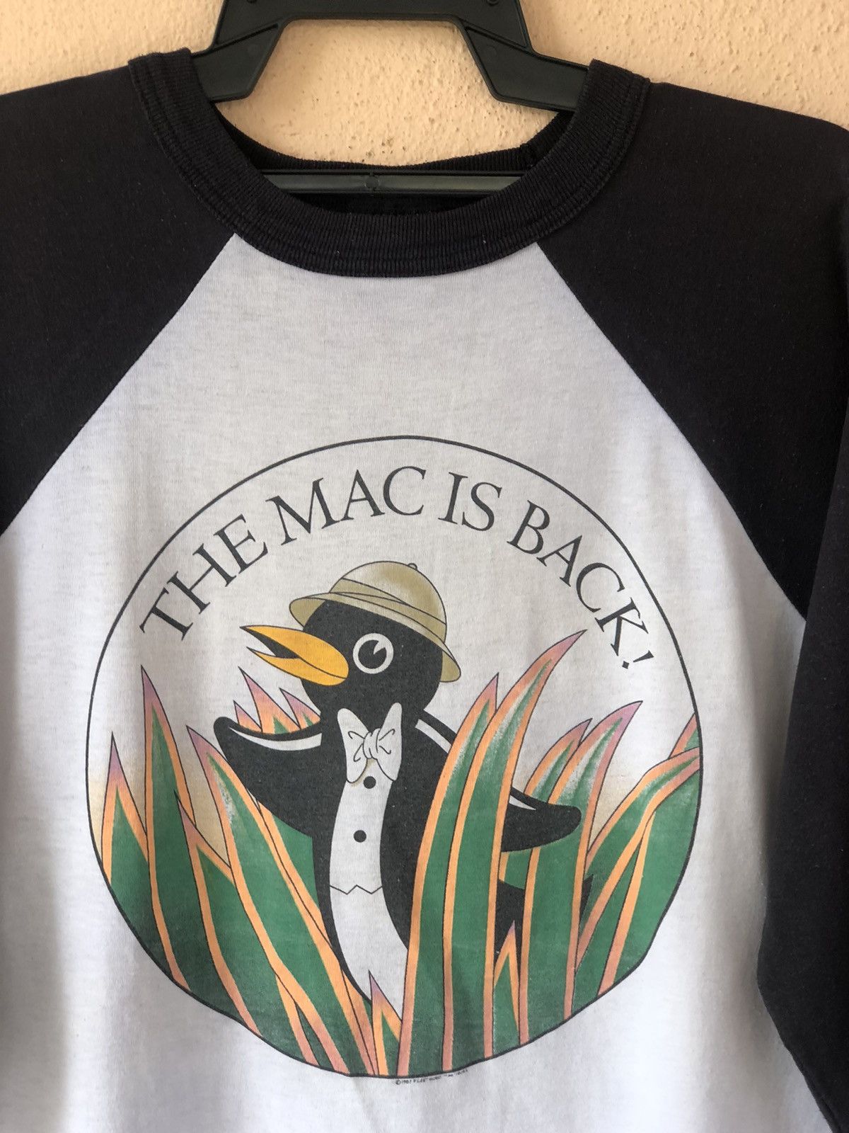 Band Tees × Vintage Vintage 80s FLEETWOOD MAC 1987 Tour 3q Shirt Size US M / EU 48-50 / 2 - 2 Thumbnail