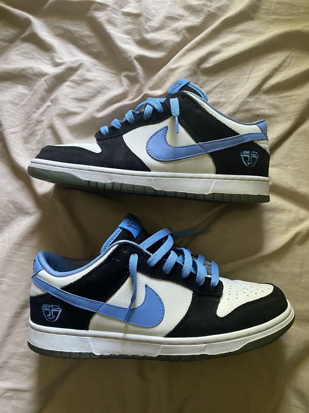 Nike Dunk Low Qk Manu Black University Blue White Grailed
