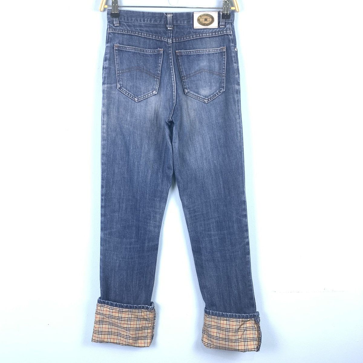 Burberry × Vintage 🔥NS90🔥BURBERRY art Vintage pants Size US 26 / EU 42 - 1 Thumbnail