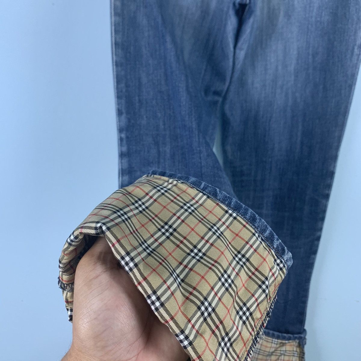 Burberry × Vintage 🔥NS90🔥BURBERRY art Vintage pants Size US 26 / EU 42 - 6 Thumbnail