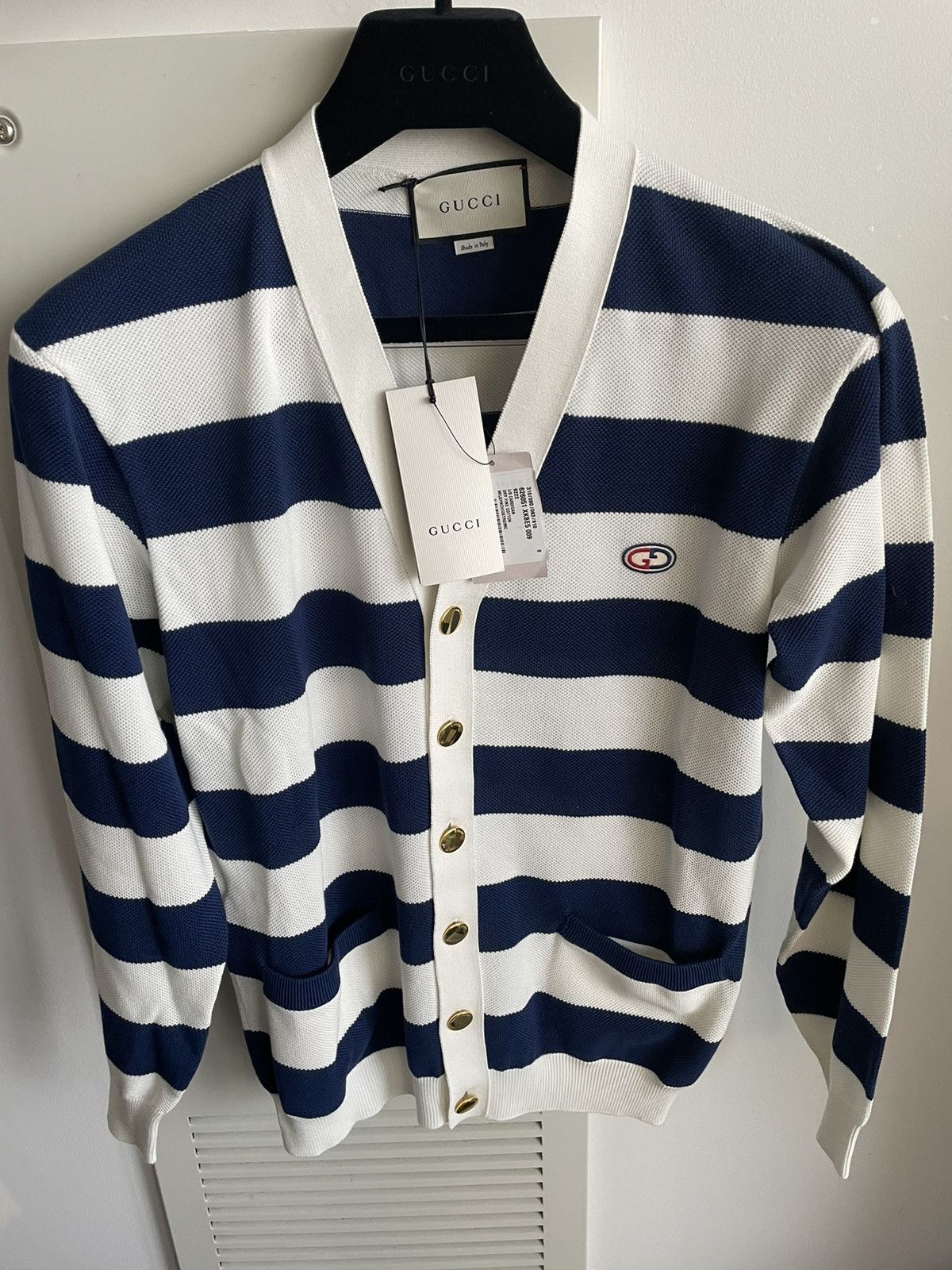 Gucci Rare Limited Super Runway BrandNew GG Logo Cardigan Sweater Size US M / EU 48-50 / 2 - 25 Thumbnail