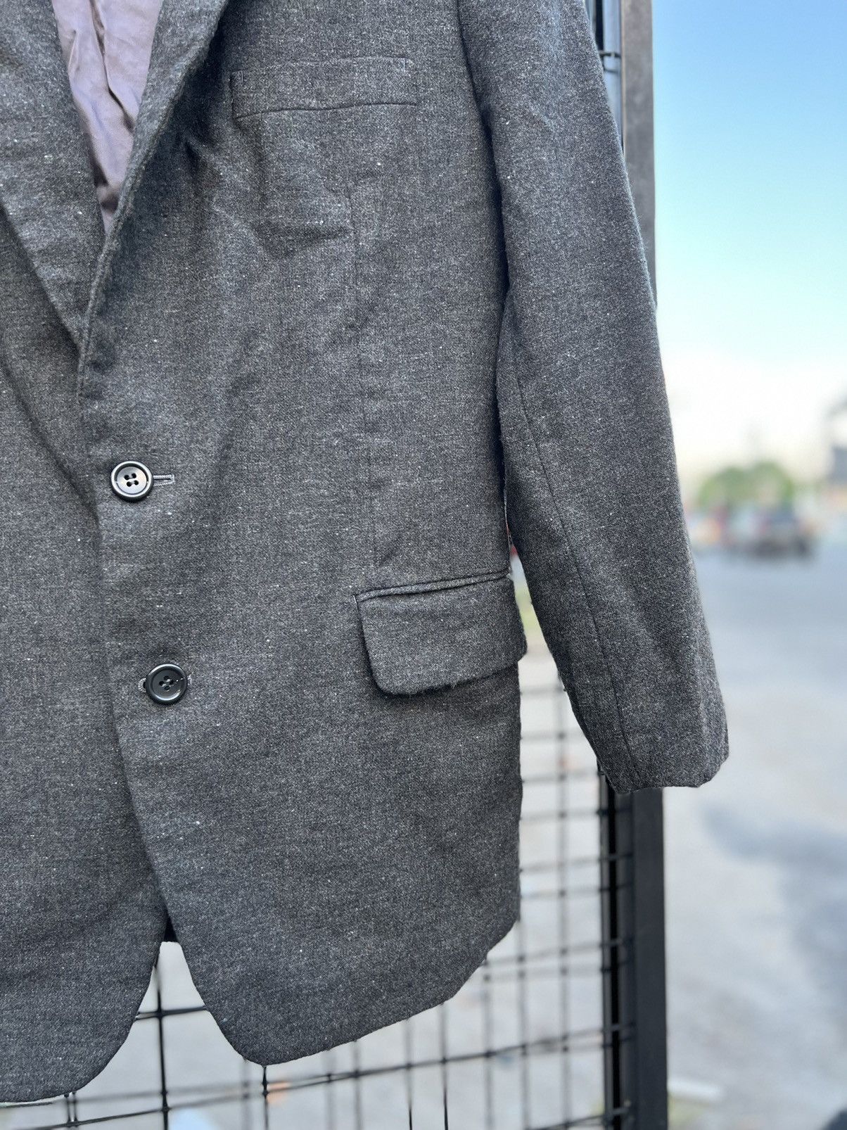Issey Miyake Issey miyake vintage blazer jacket pocket embroidery LOGO Size 44R - 4 Thumbnail