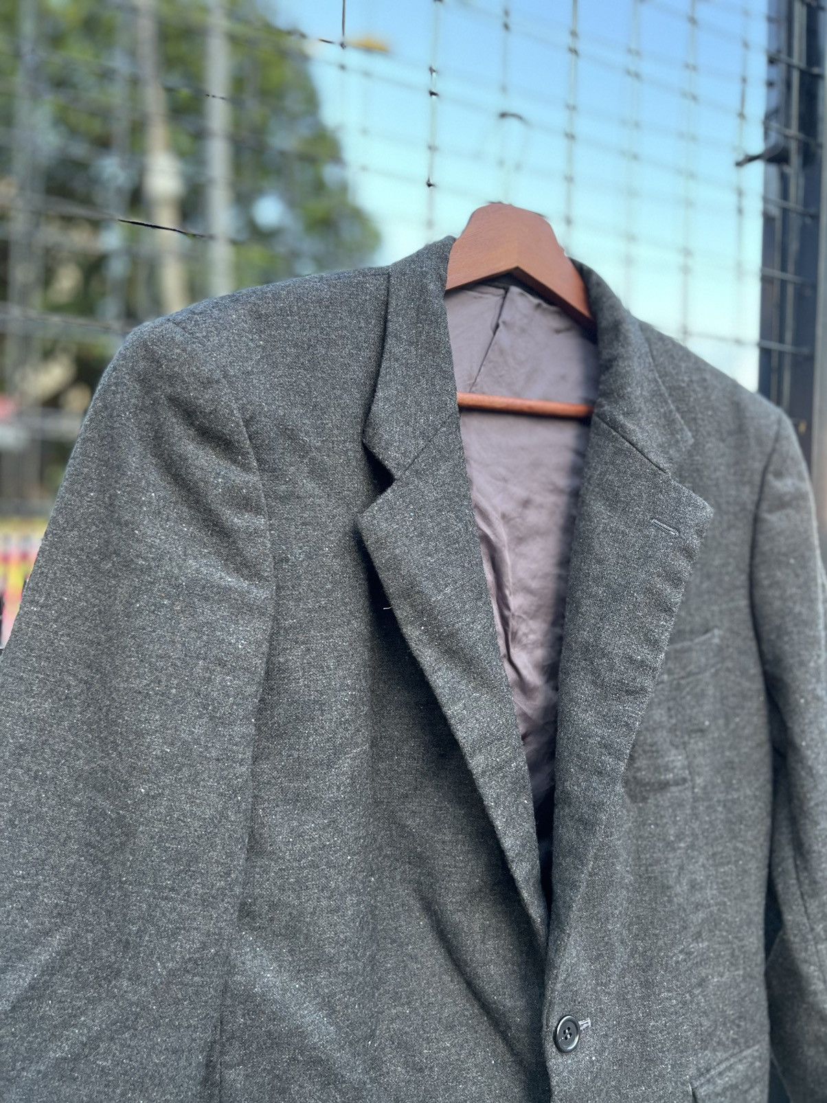 Issey Miyake Issey miyake vintage blazer jacket pocket embroidery LOGO Size 44R - 3 Thumbnail