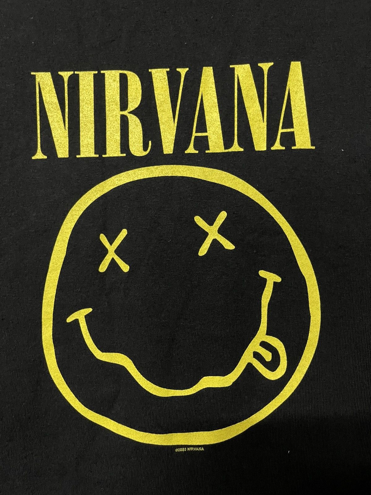 Band Tees × Nirvana × Vintage Vintage Nirvana Smile Promo Tees Size US L / EU 52-54 / 3 - 3 Thumbnail