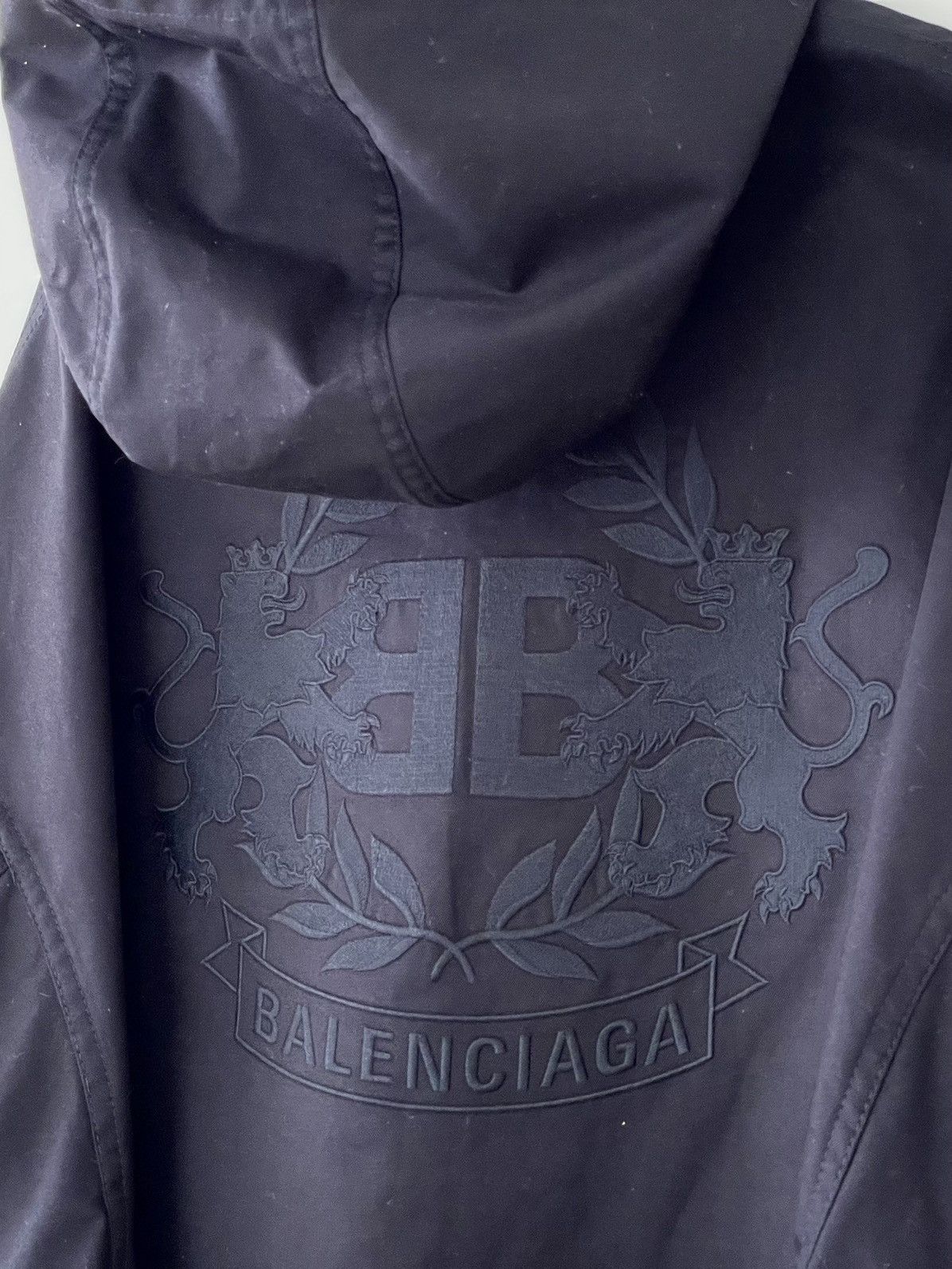Balenciaga RARE Hooded long tunic overshirt Size US M / EU 48-50 / 2 - 4 Thumbnail