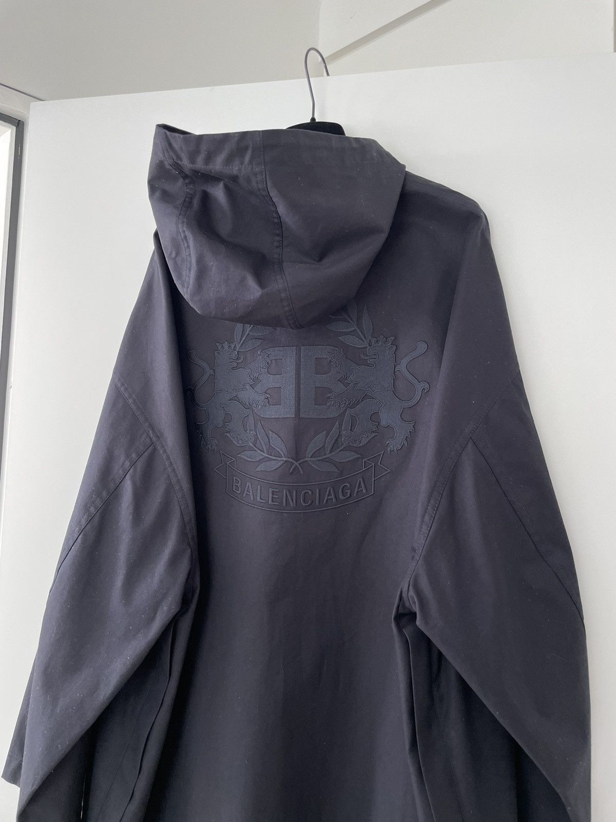 Balenciaga RARE Hooded long tunic overshirt Size US M / EU 48-50 / 2 - 5 Thumbnail