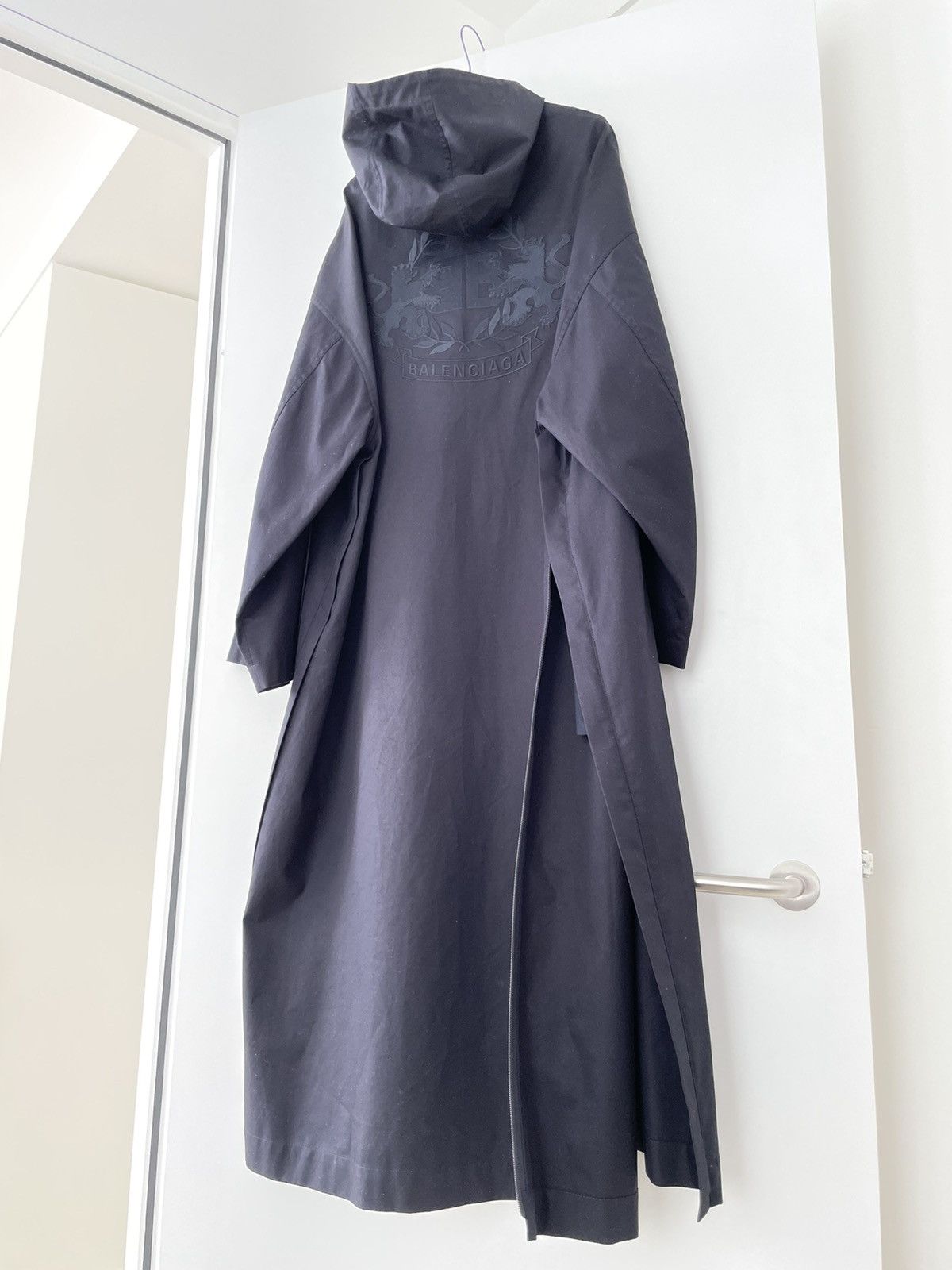 Balenciaga RARE Hooded long tunic overshirt Size US M / EU 48-50 / 2 - 6 Thumbnail