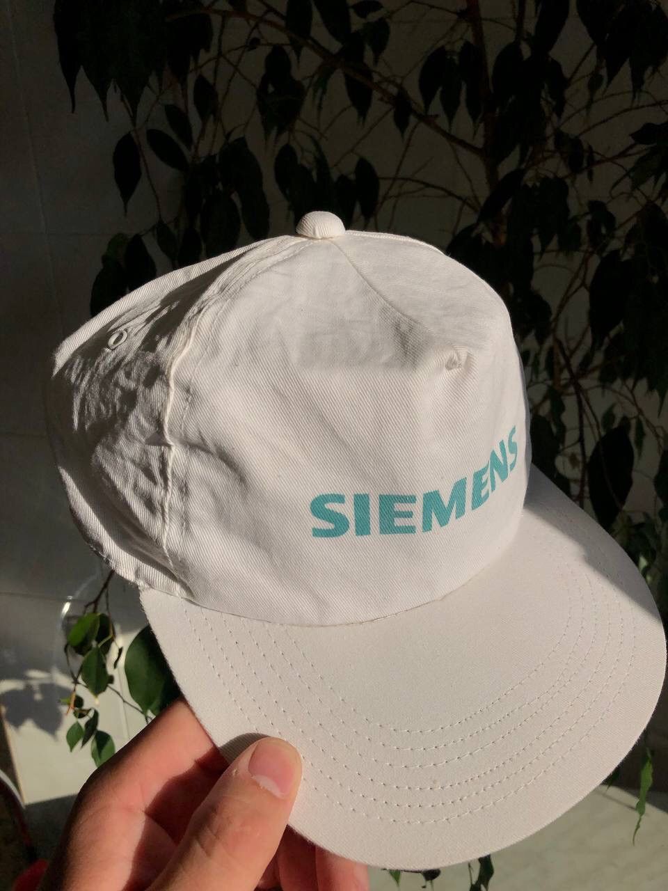 Apple × Designer × Vintage 90s Siemens Mobile company Vintage rare Hat Cap Size ONE SIZE - 2 Thumbnail