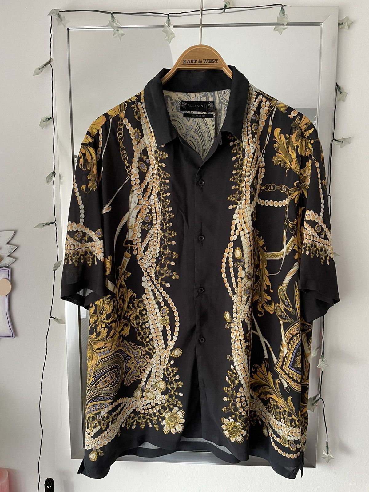 Allsaints Allsaints Chains Short Sleeve Shirt Size US L / EU 52-54 / 3 - 1 Thumbnail