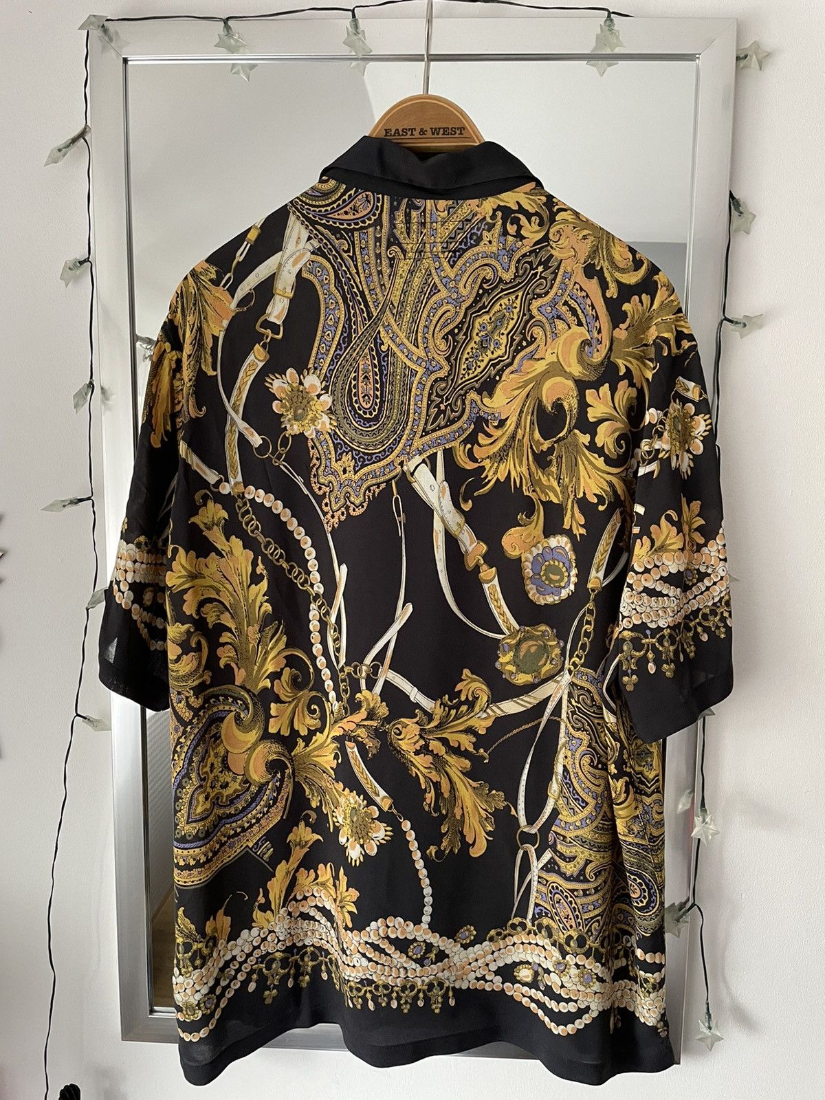 Allsaints Allsaints Chains Short Sleeve Shirt Size US L / EU 52-54 / 3 - 4 Thumbnail