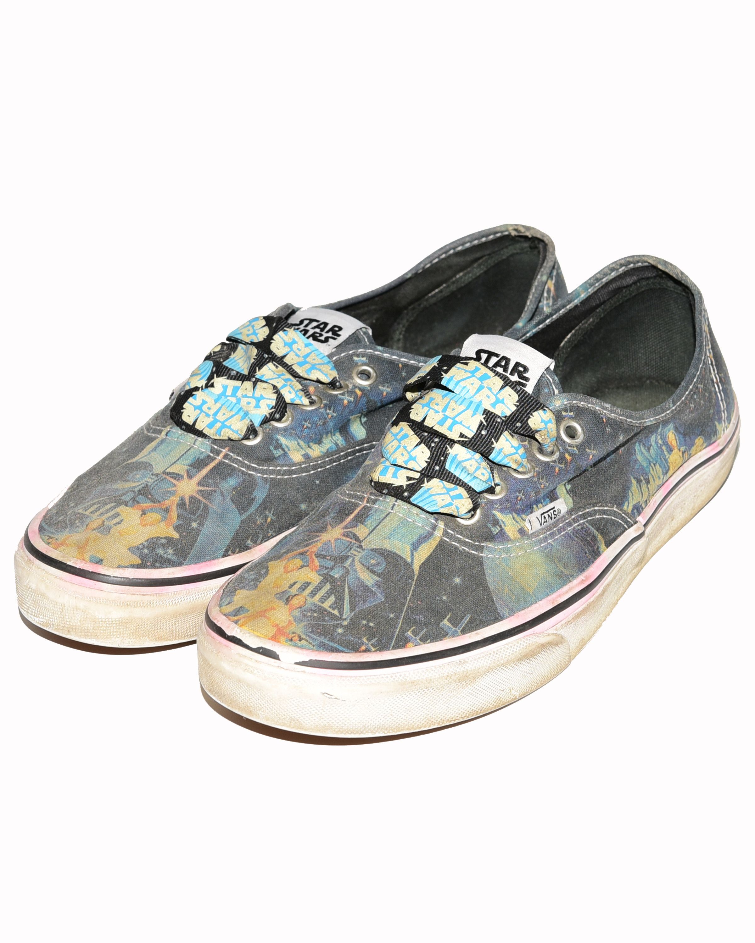 Star Wars × Vans Distressed "vintage" Star Wars Vans Size US 10 / EU 43 - 1 Thumbnail