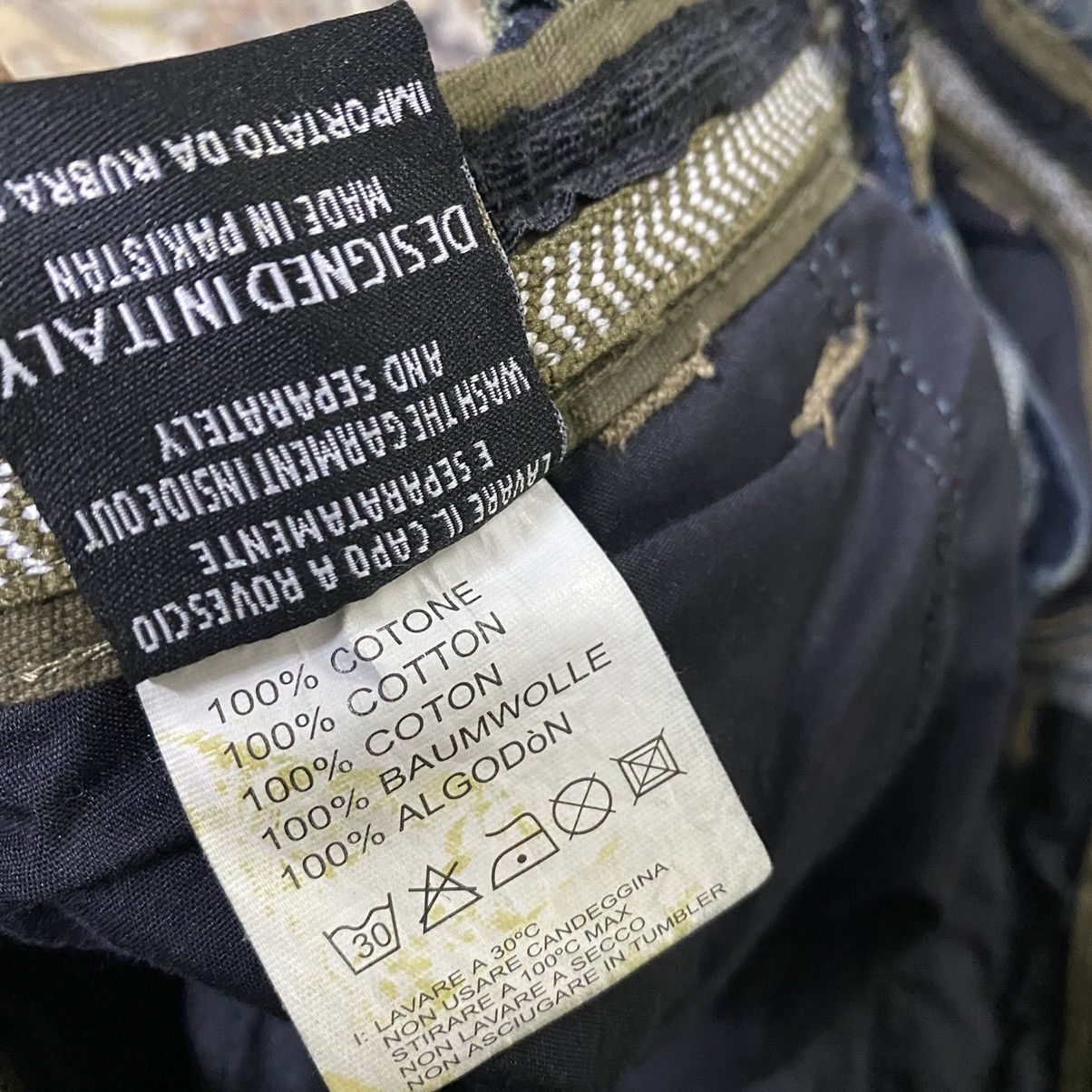 Nine Lives Japanese Brand NINELIVES Denim Cargo Pants Size US 31 - 20 Thumbnail