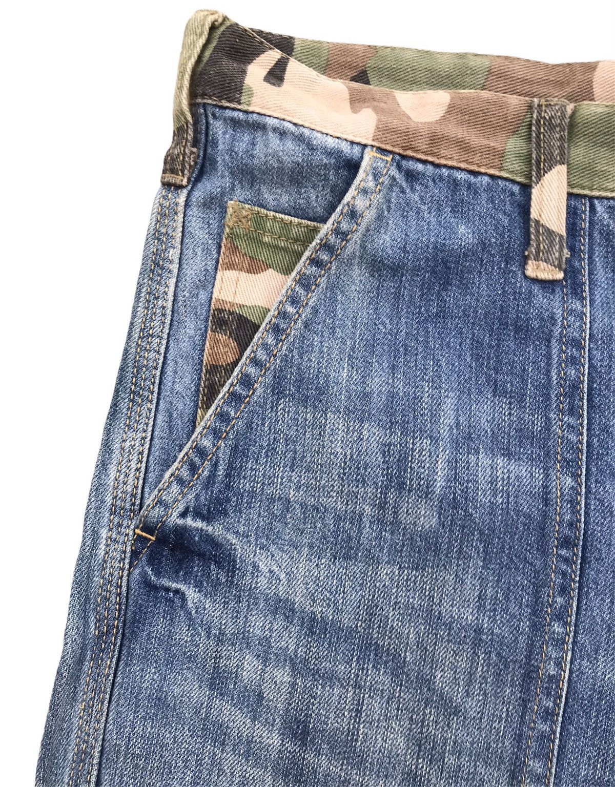 Japanese Brand Japan 🇯🇵 Patches Camo Bush Pants Hysteric Inspired Size US 33 - 5 Thumbnail