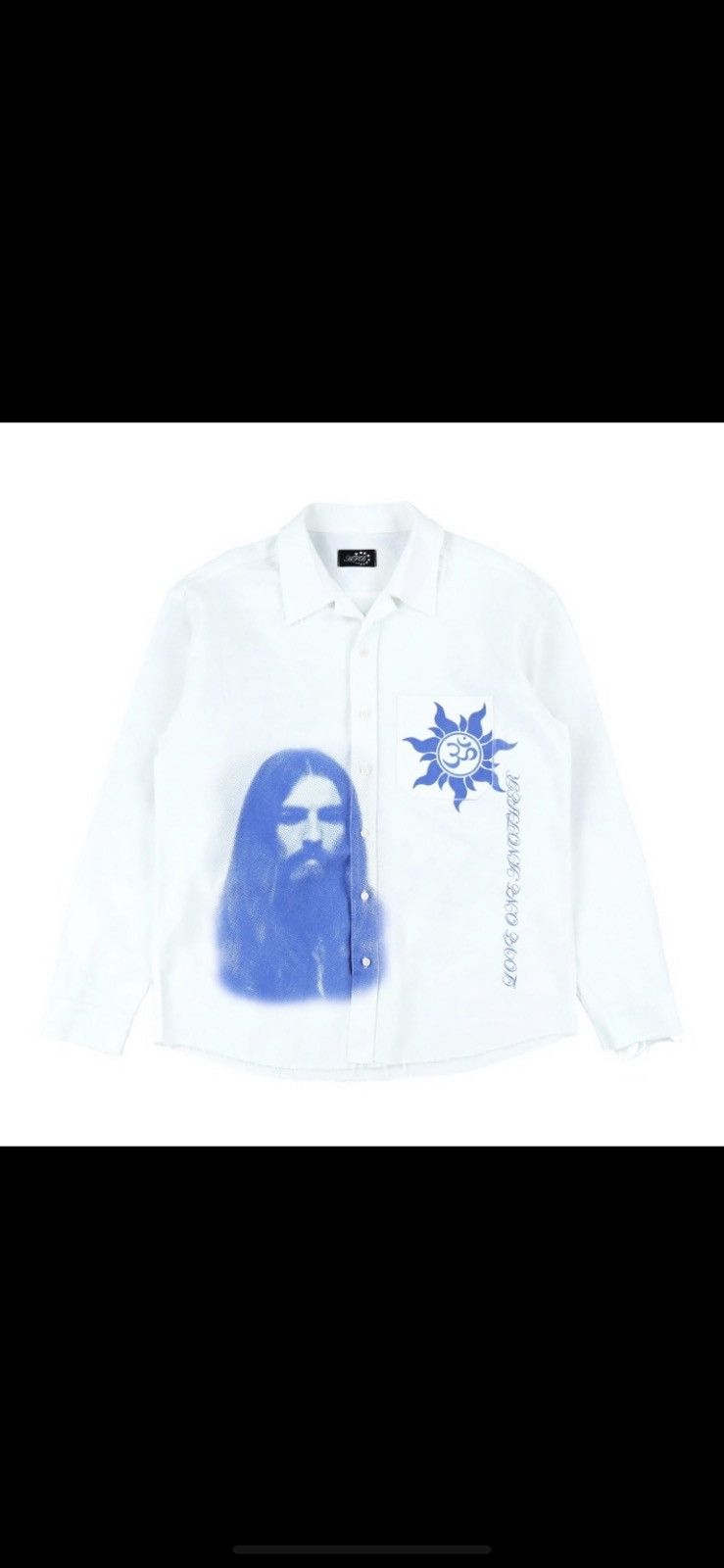 Designer A.F.B Porcelain Ohm & George Harrison Shirt | Grailed 
