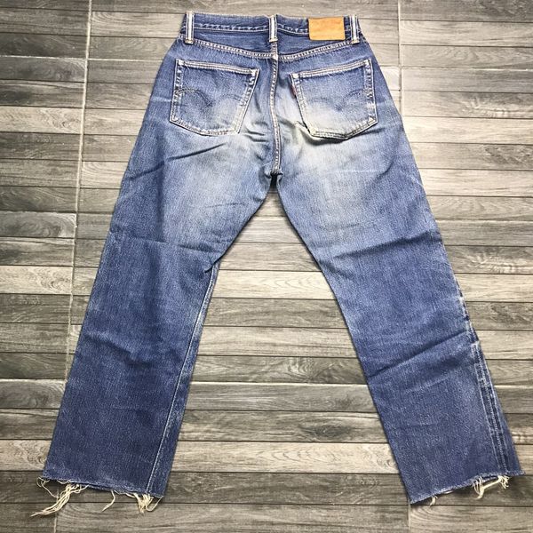 The Flat Head Vintage THE FLATHEAD selvedge denim fray legs | Grailed