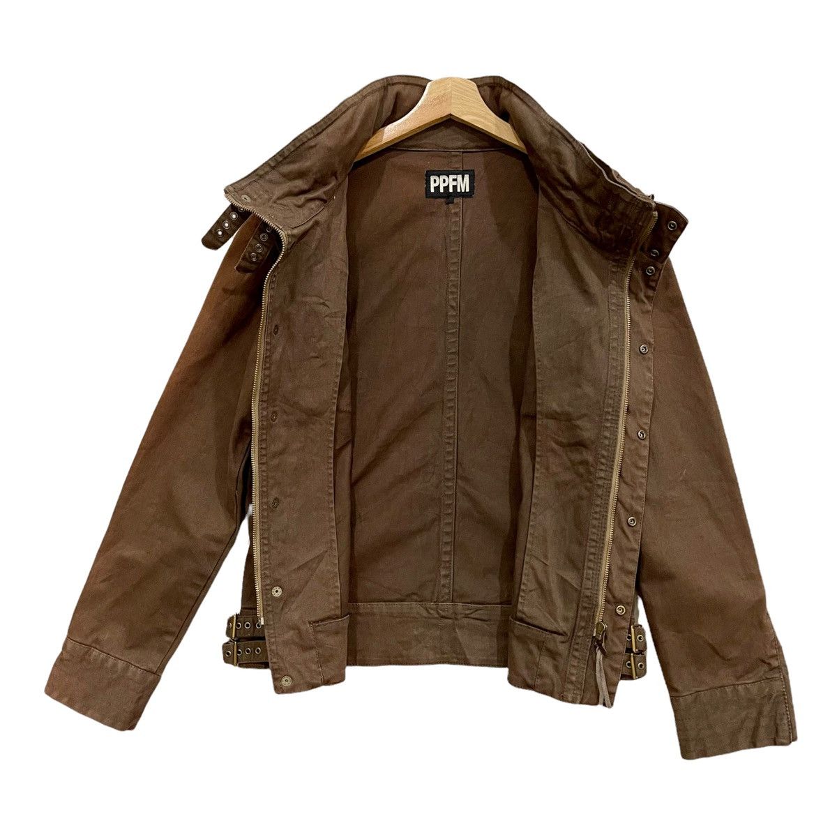 PPFM Vintage!! PPFM Riding Bikers Motorcycle Jacket Size US M / EU 48-50 / 2 - 8 Thumbnail